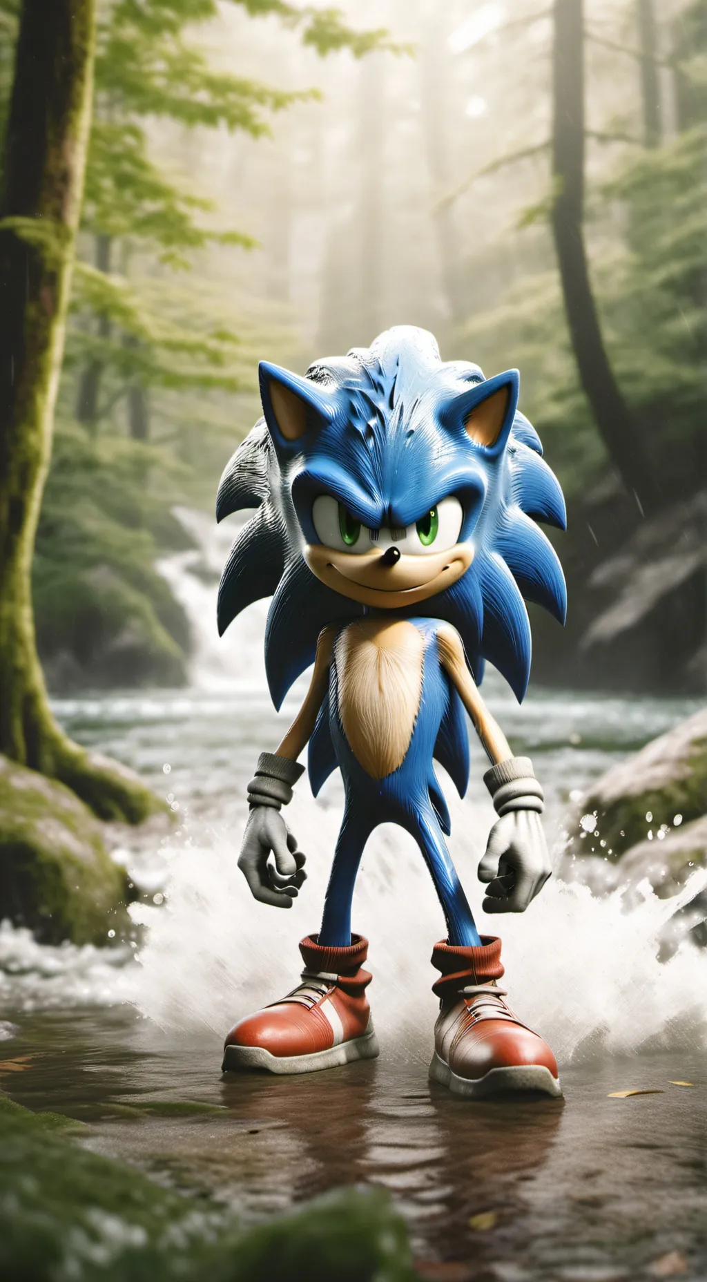 ai character: sonic mania background