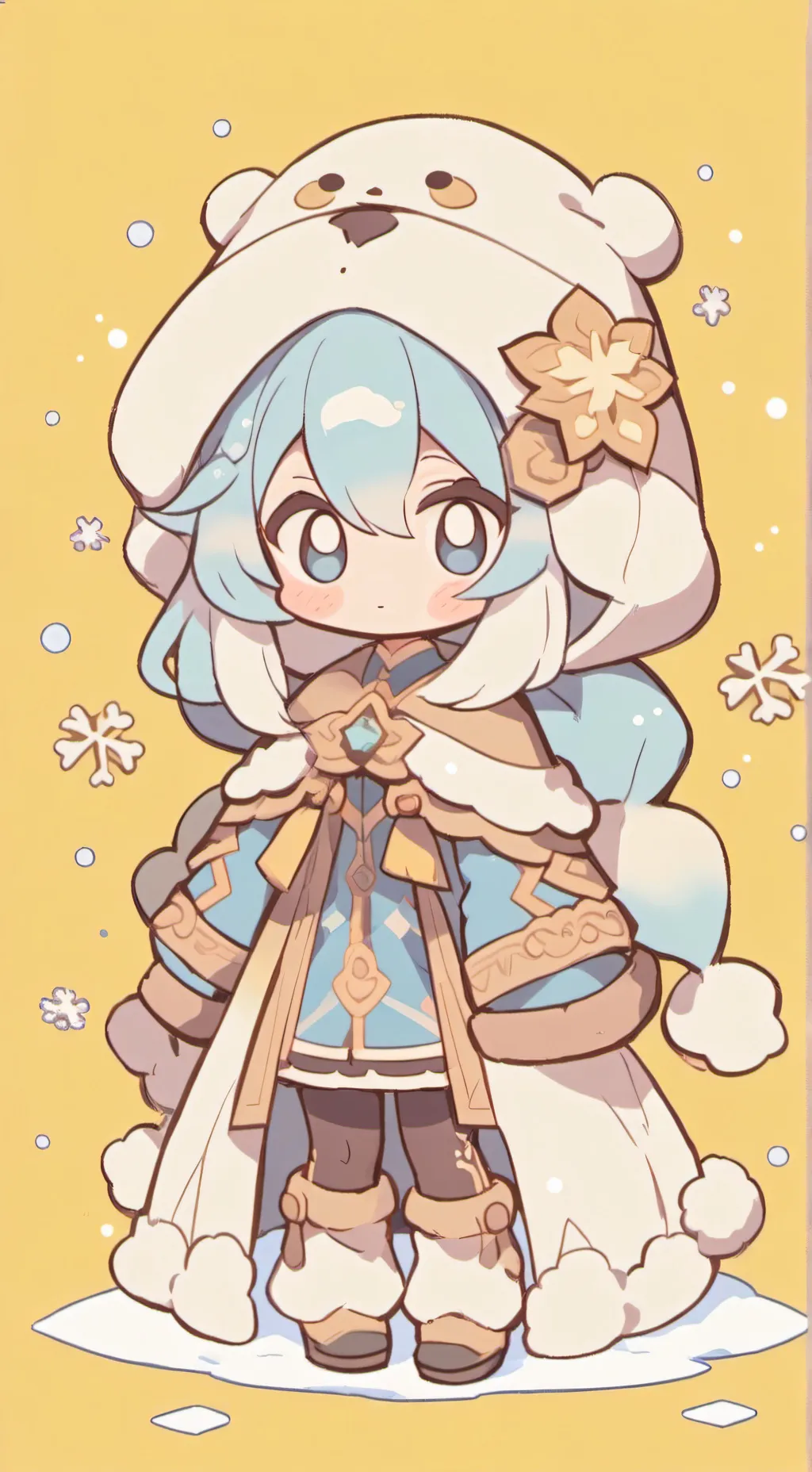 ai character: [oshi no ko] background