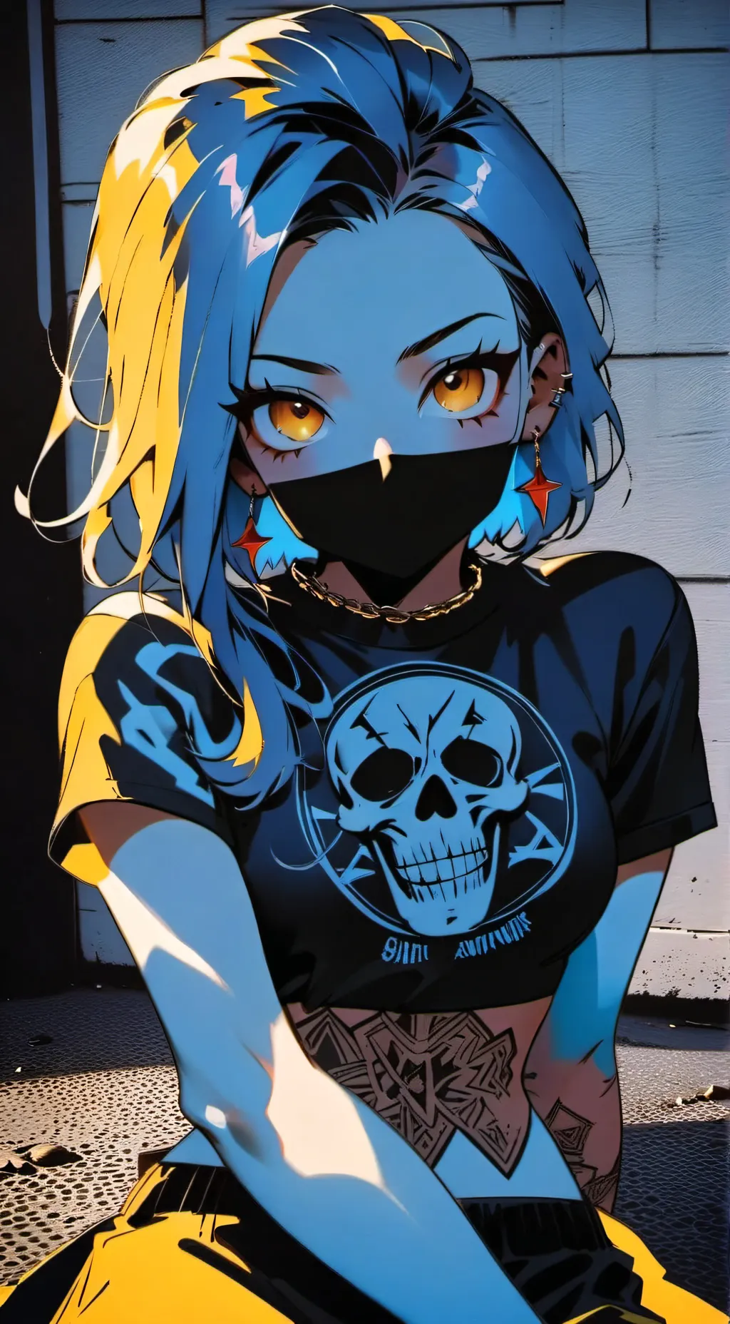 ai character: Akari background