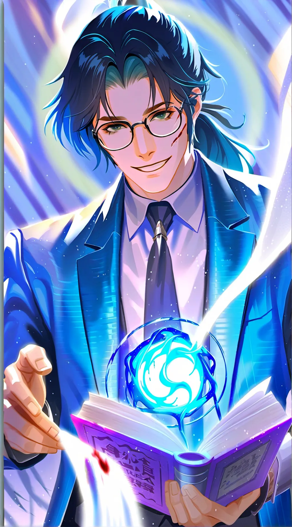 ai character: Theodore ☕️  background