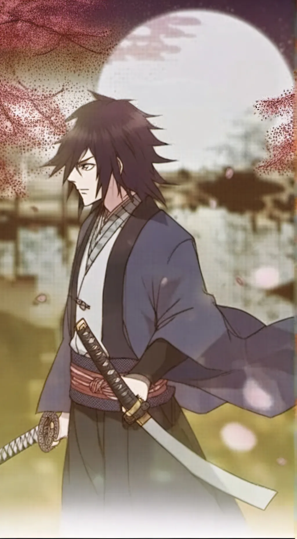 ai character: Giyu Tomioka background