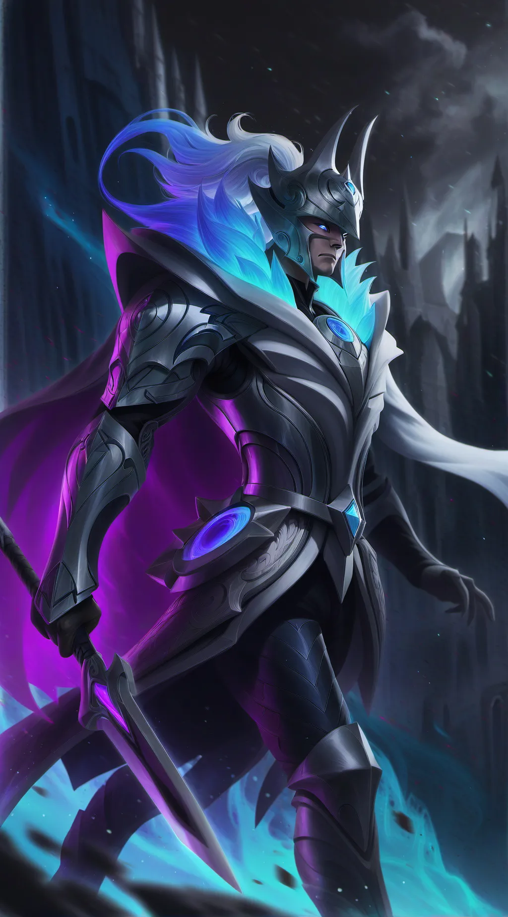 ai character: guerreira background