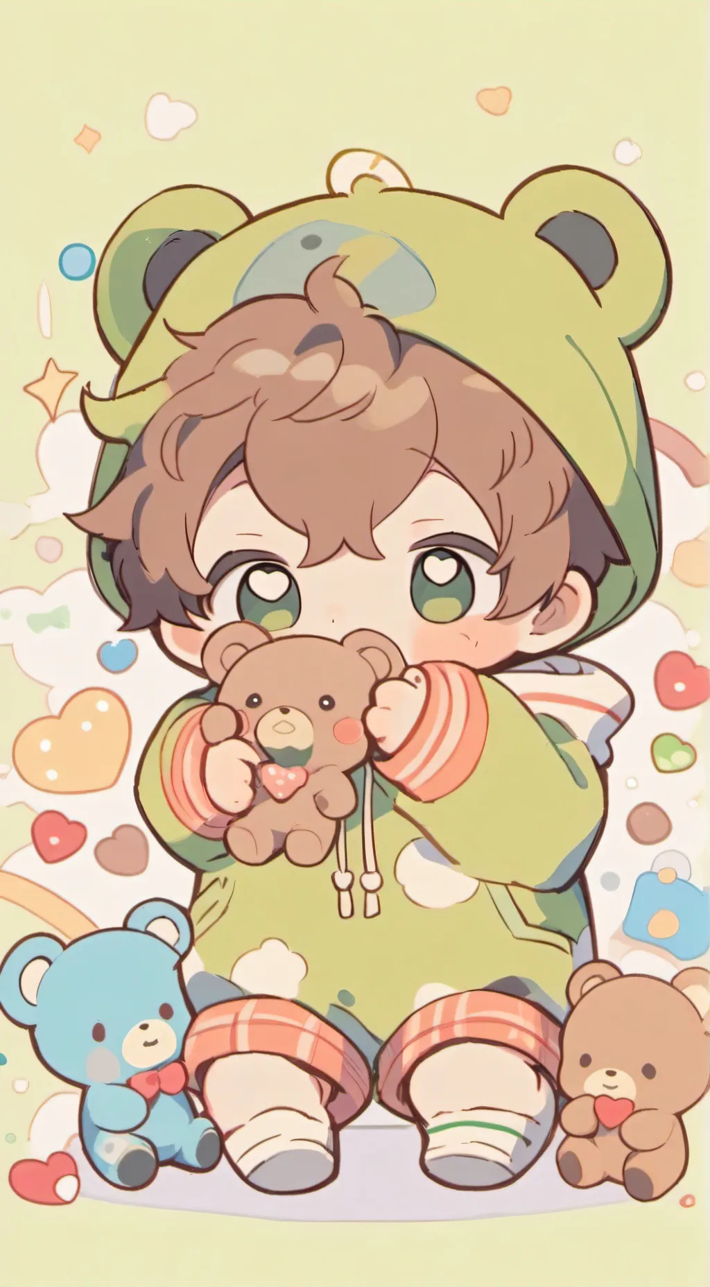 ai character: baby Max background