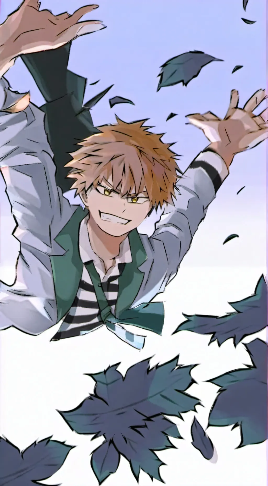 ai character: mha background