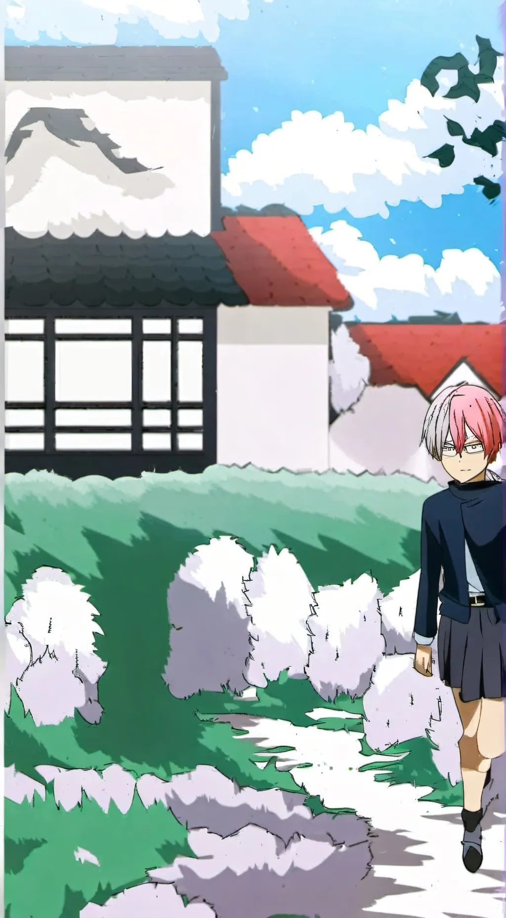 ai character: baby shoto background