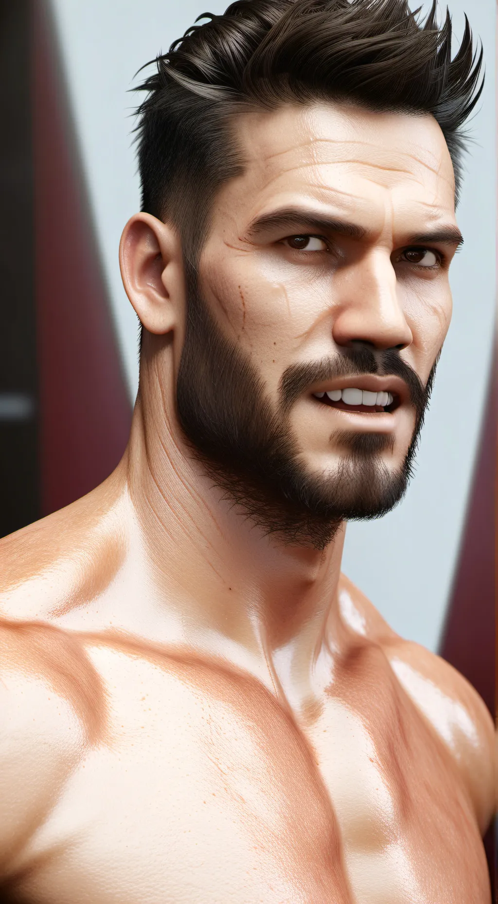 ai character: decline  background