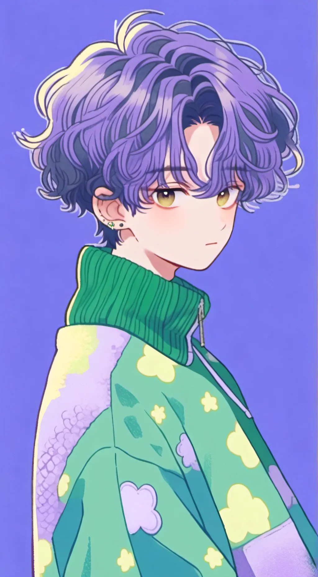 ai character: thanos🍴💜 background