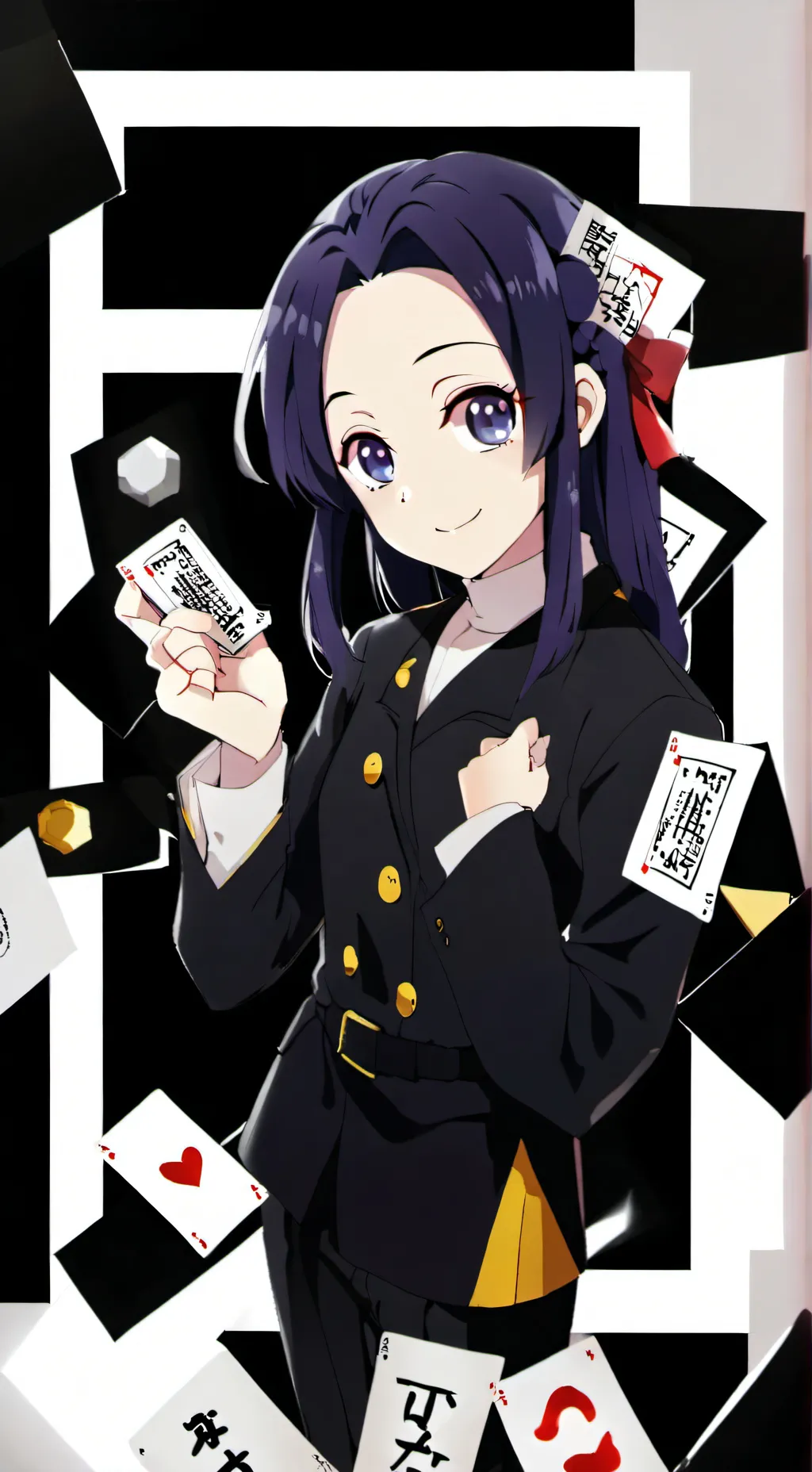 ai character: shinobu x giyu background