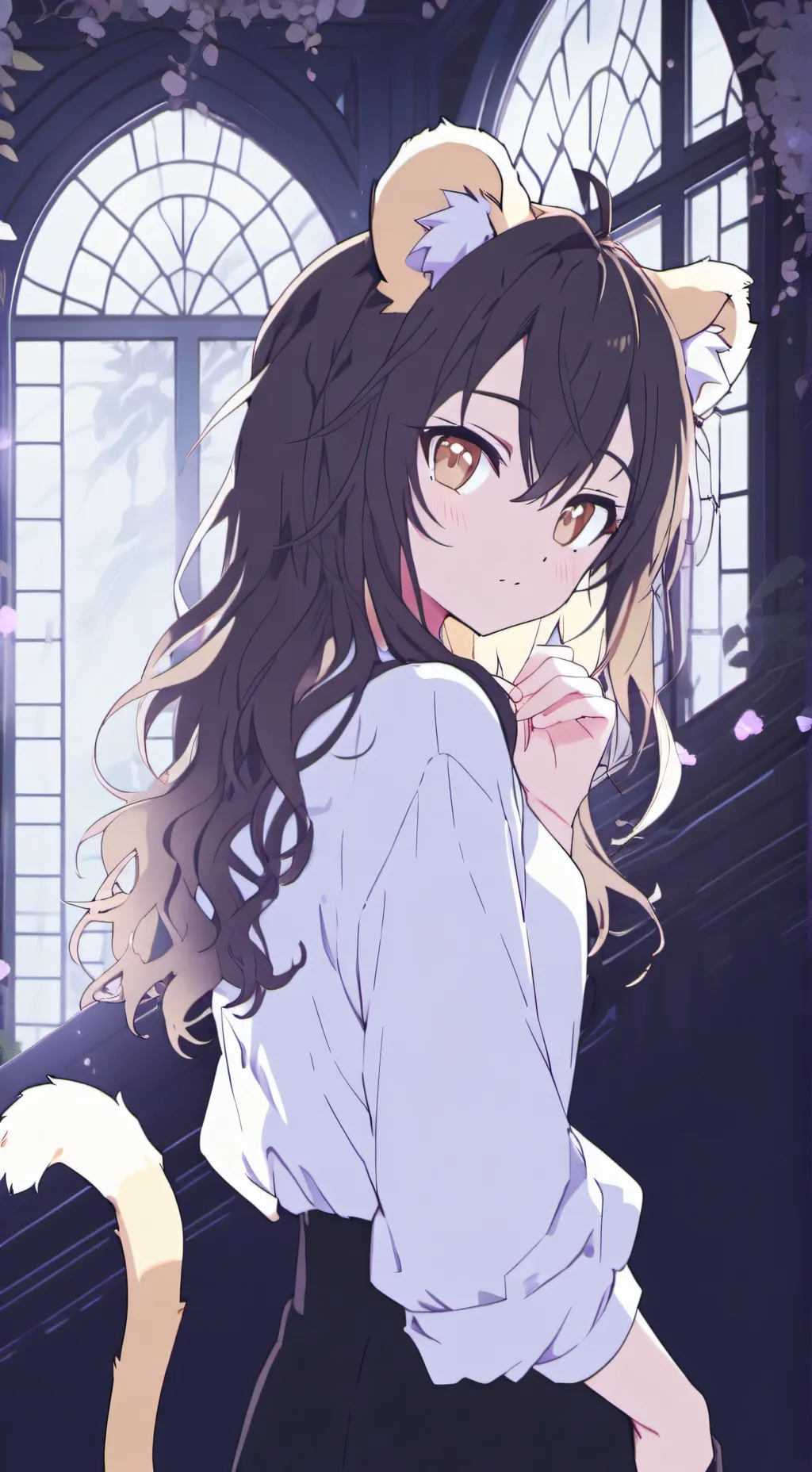 ai character: respira aire background