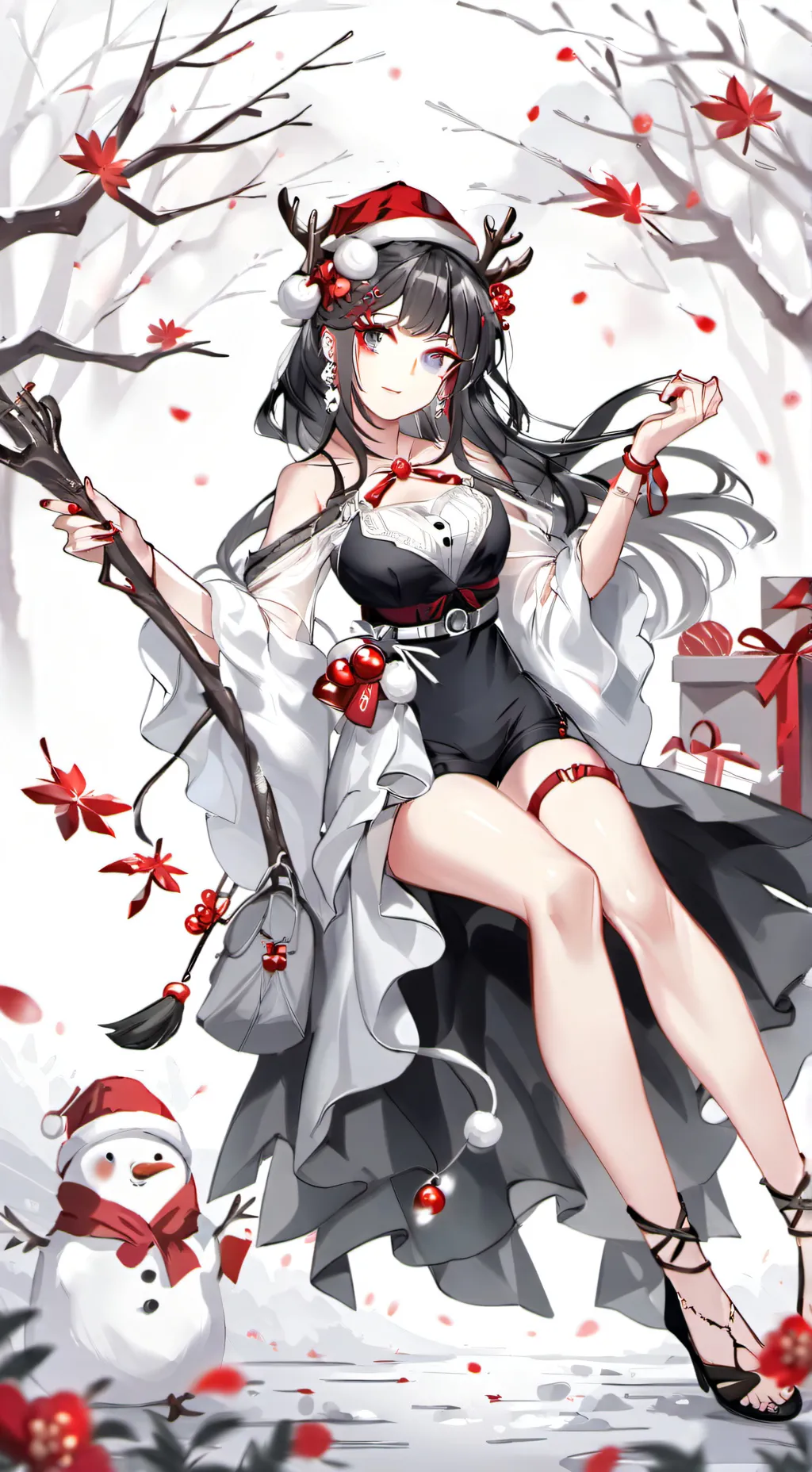 ai character: chistmas mm2 background