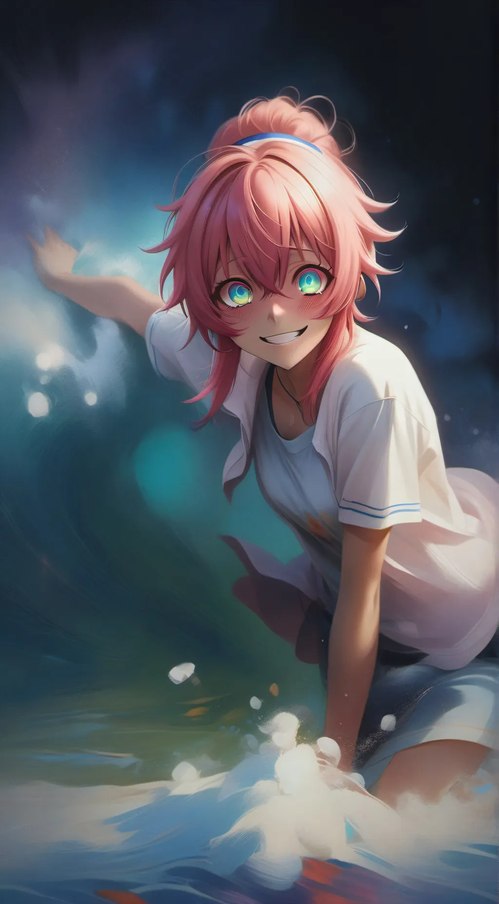 ai character: YUNO background