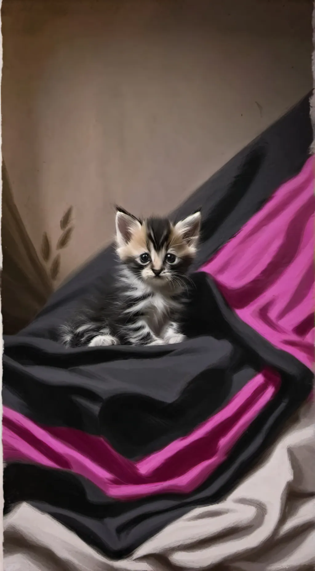 ai character: Kitty  background