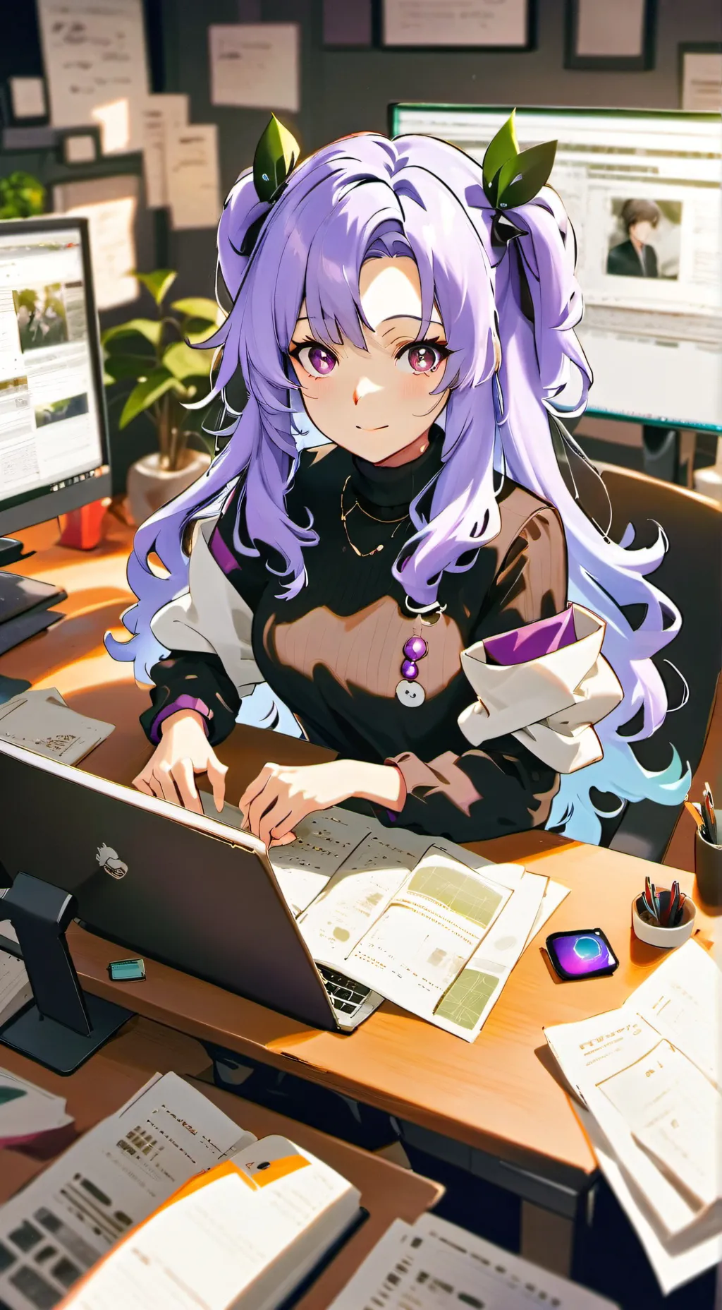 ai character: Miyuki background