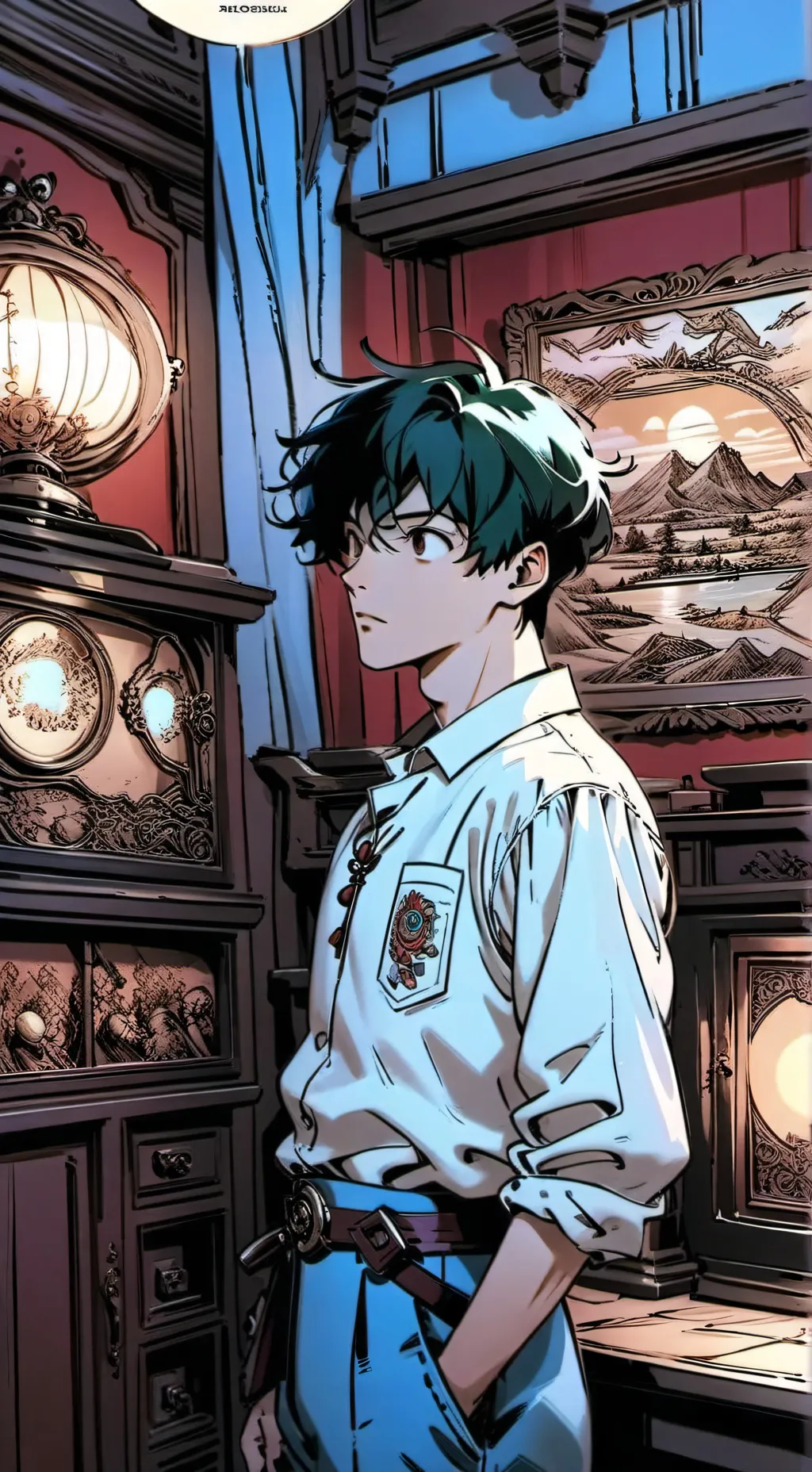 ai character: bakudeku background