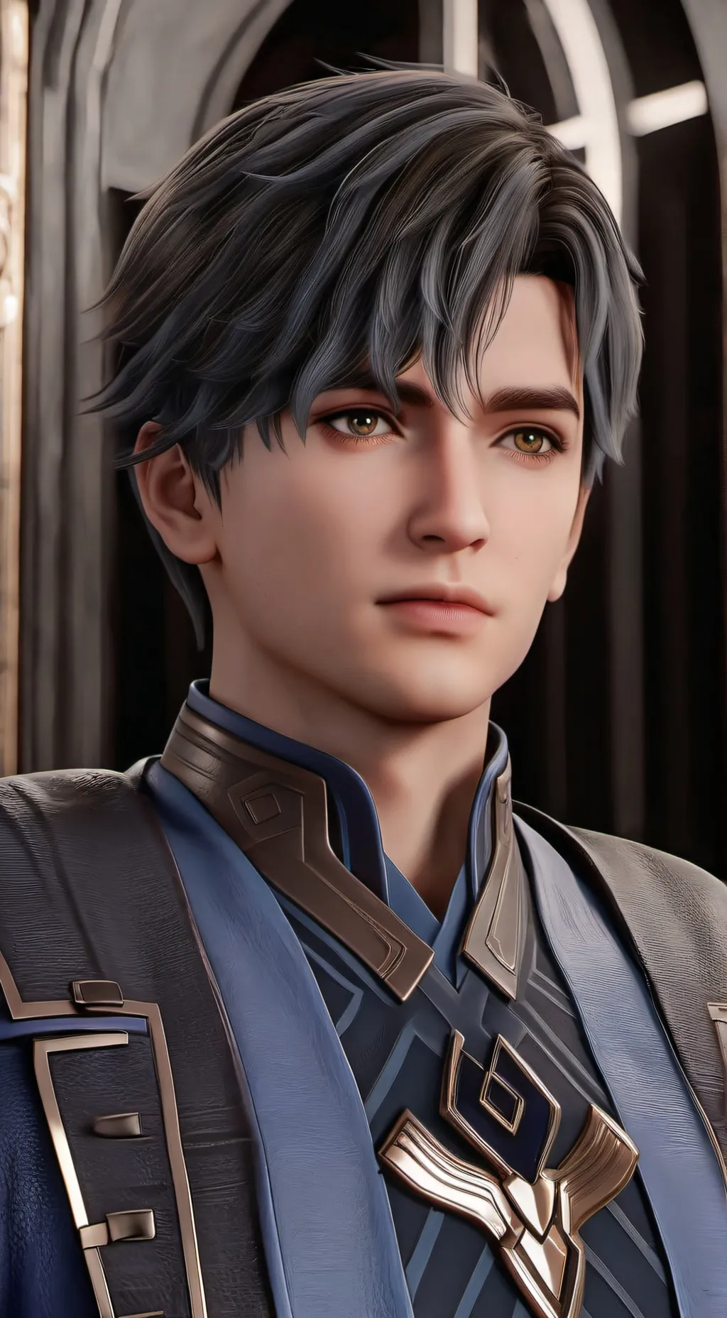 ai character: Víctor  background