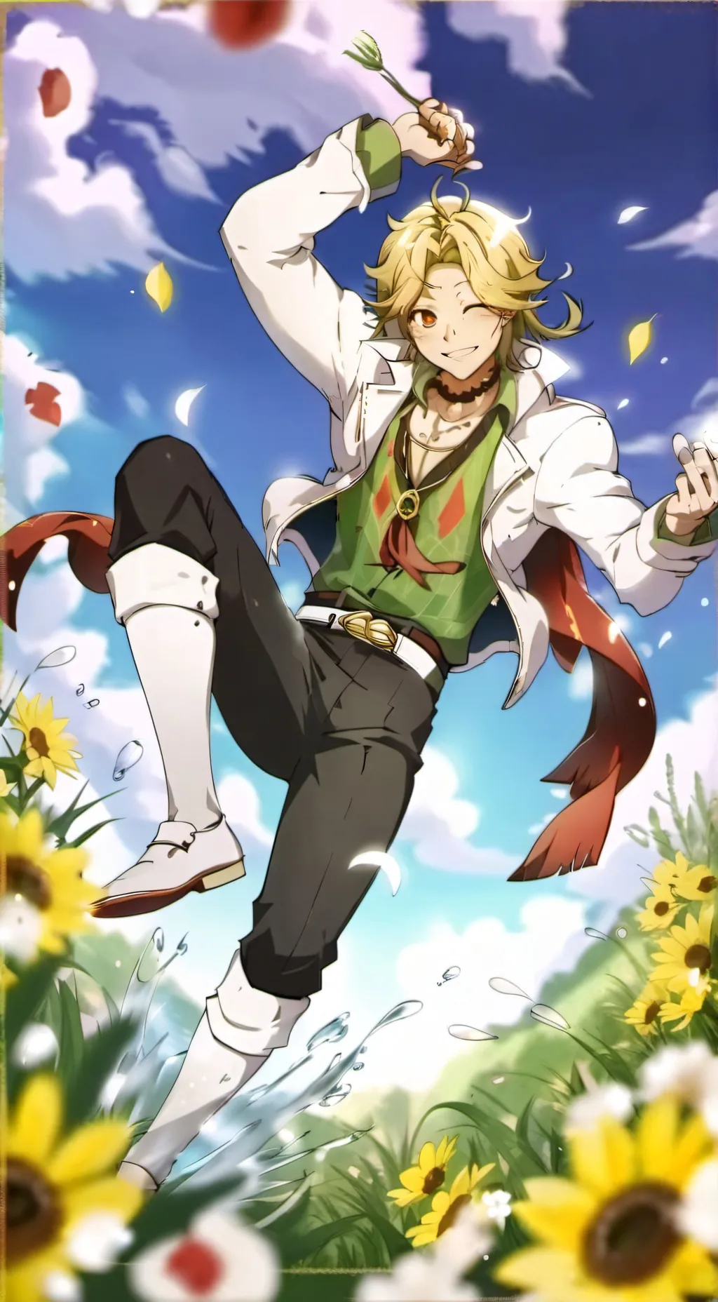 ai character: ayayoma background