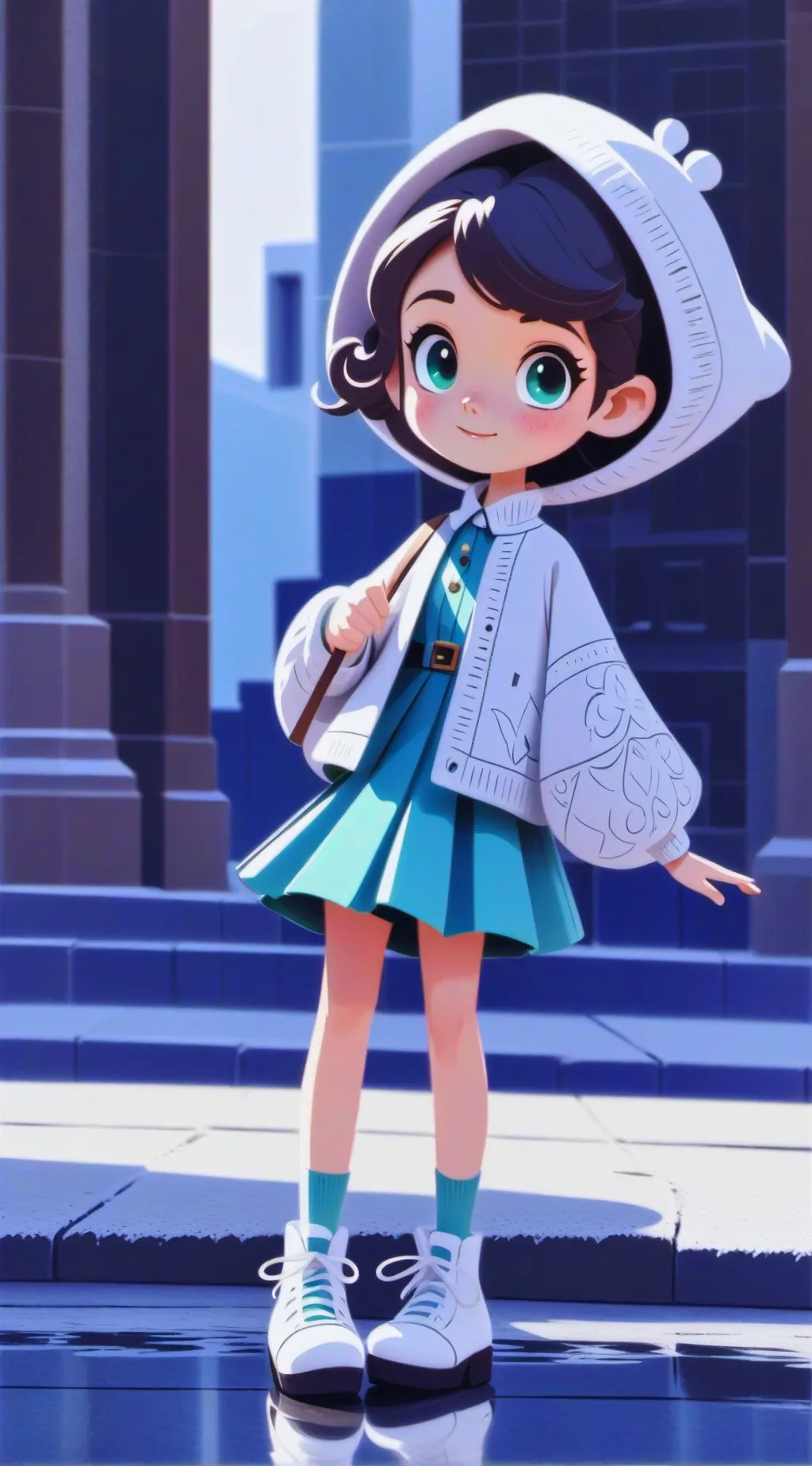 ai character: amanda background