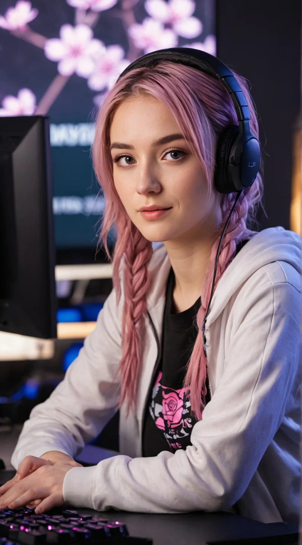 ai character: Mika background