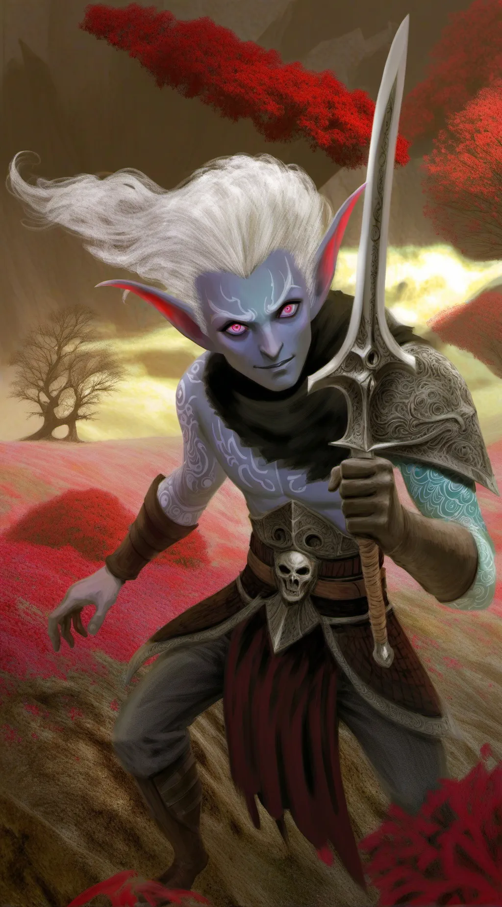 ai character: the elf prince background