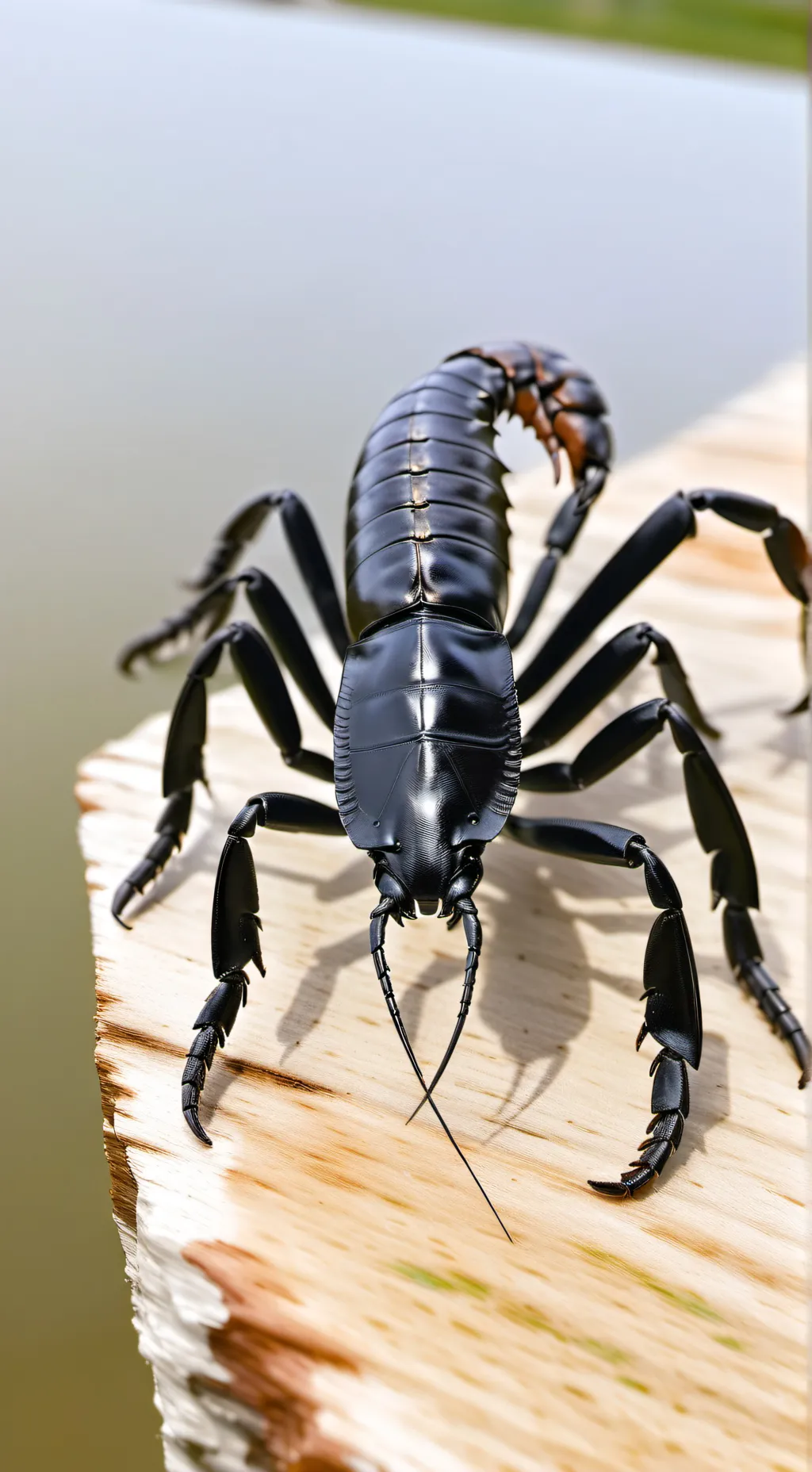 ai character: whip scorpion background