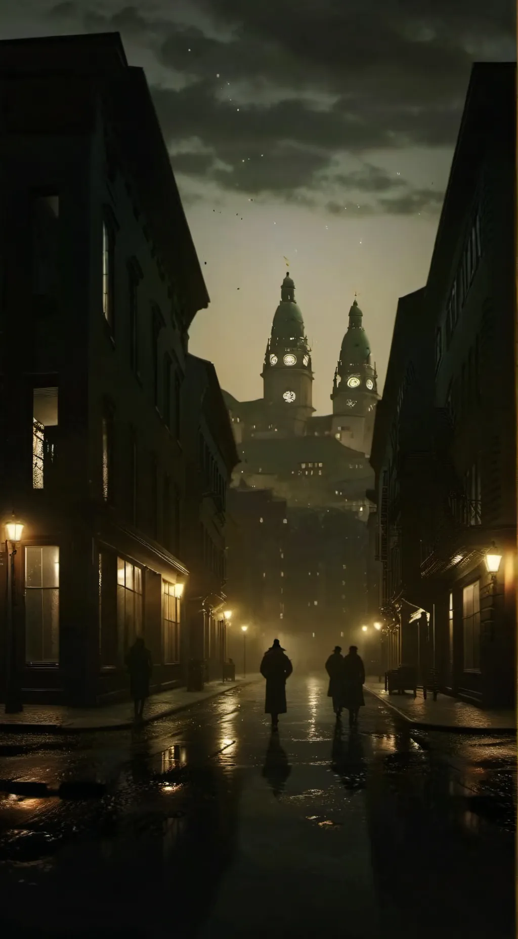 ai character: Group of guys background