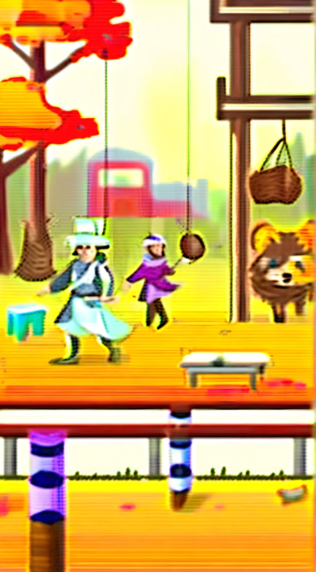 ai character: Poppy playtime background