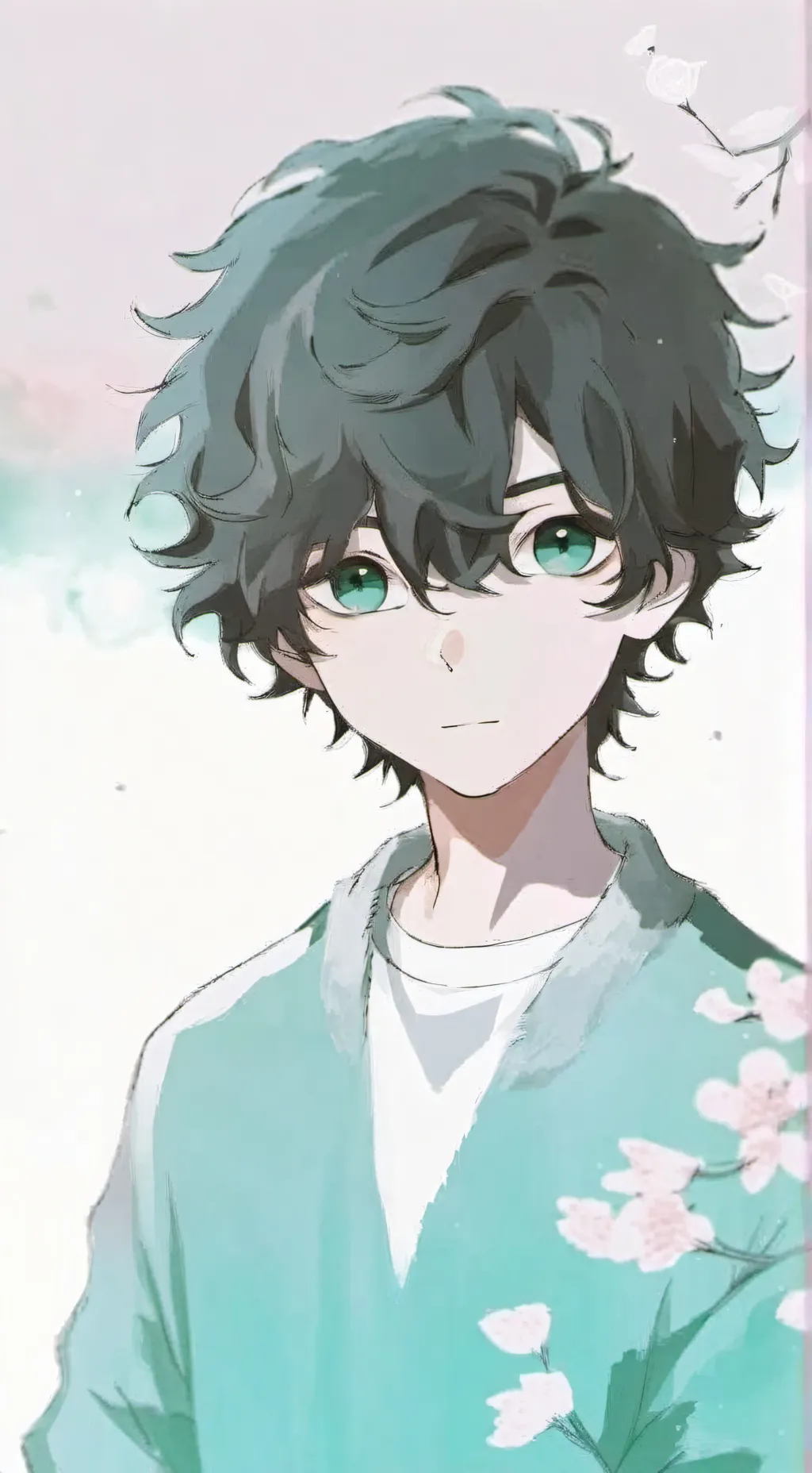 ai character: Deku background