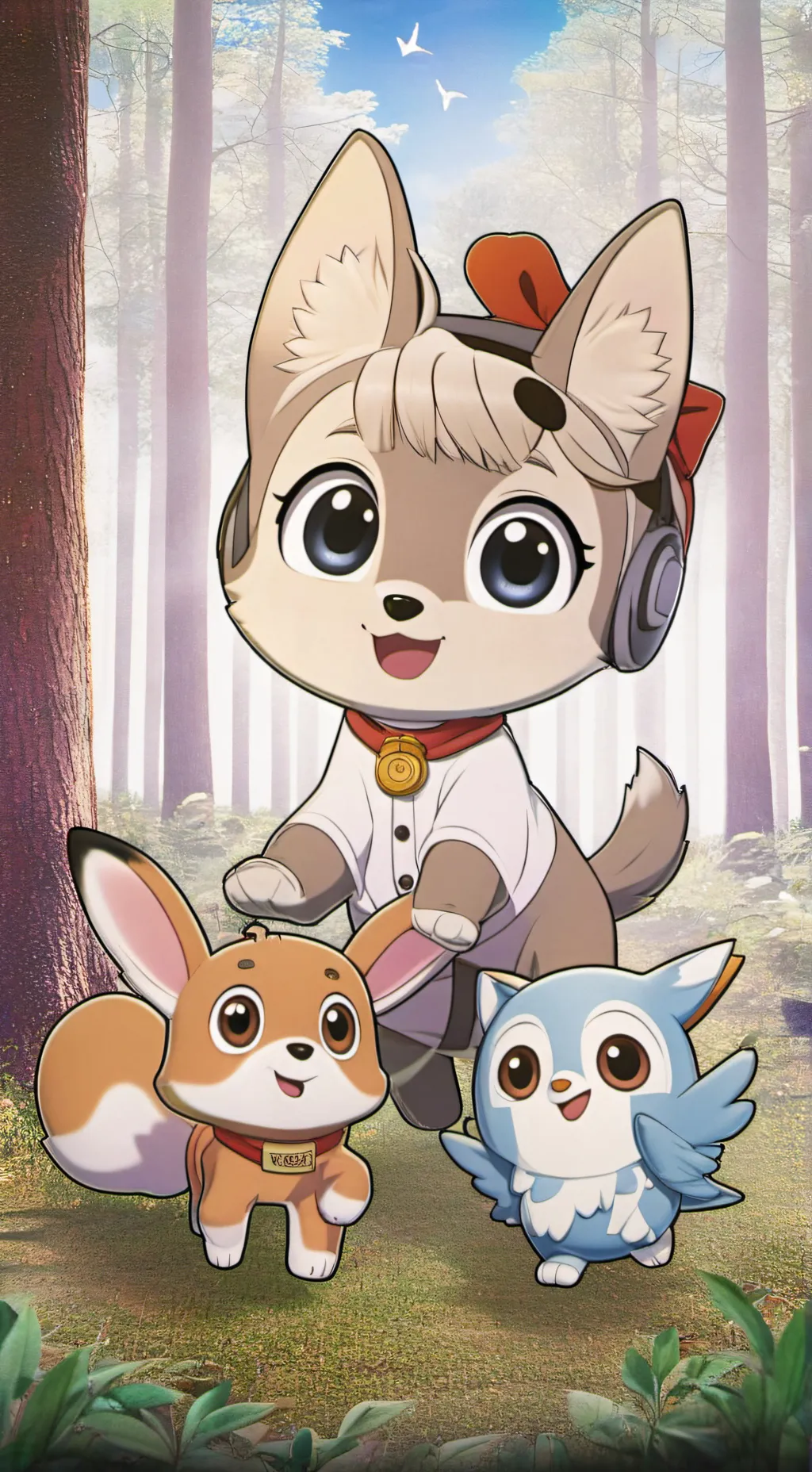 ai character: yoohoo al rescate  background