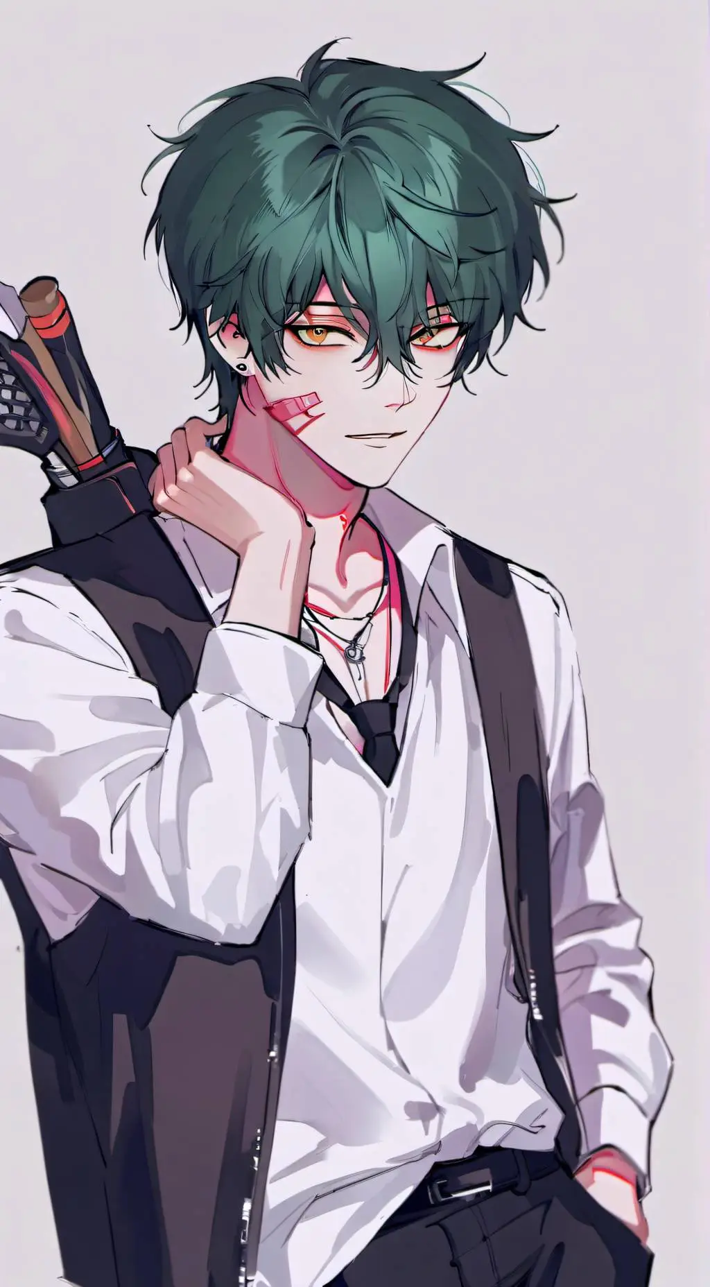 ai character: x - felix - x background