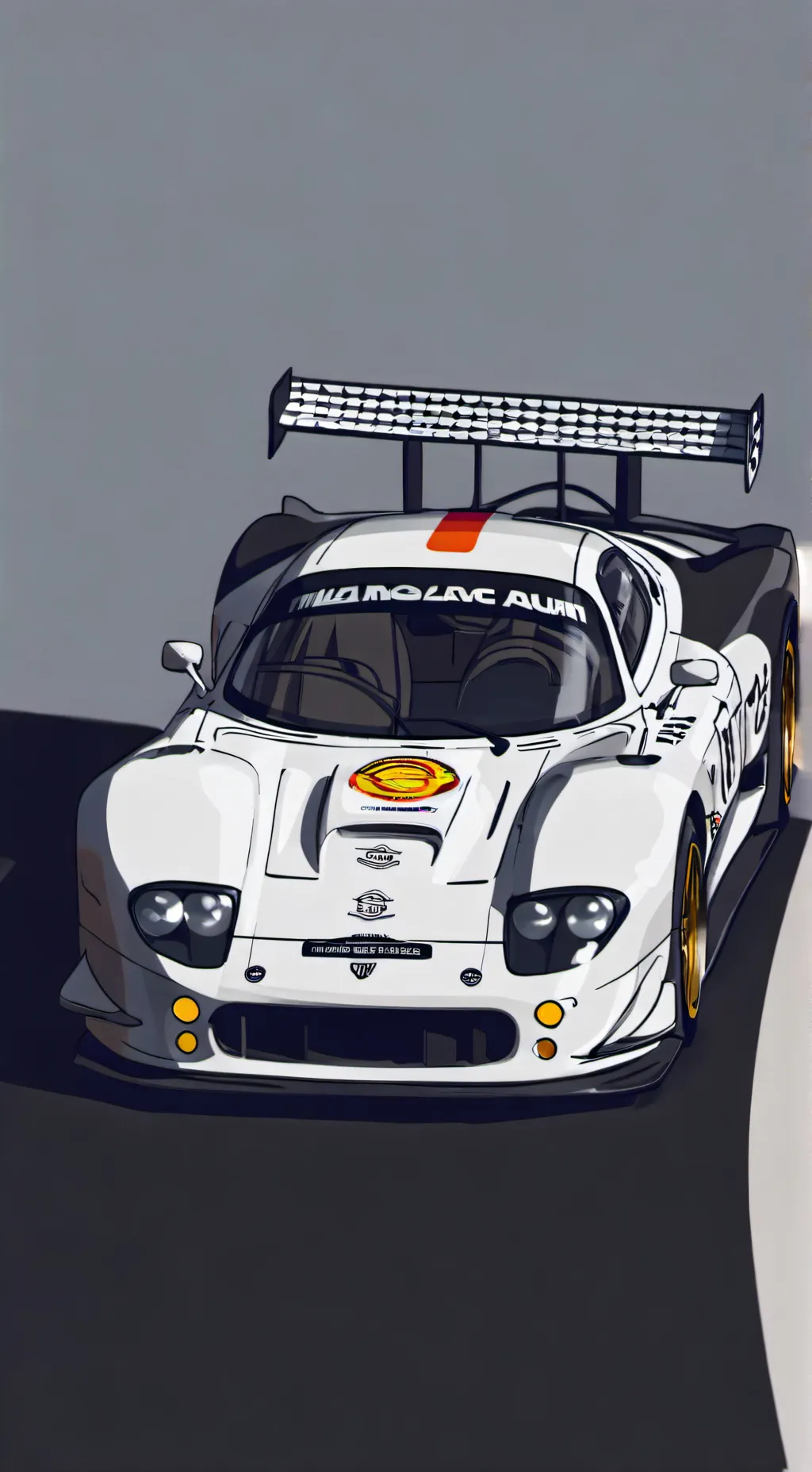 ai character: Dragster supra background