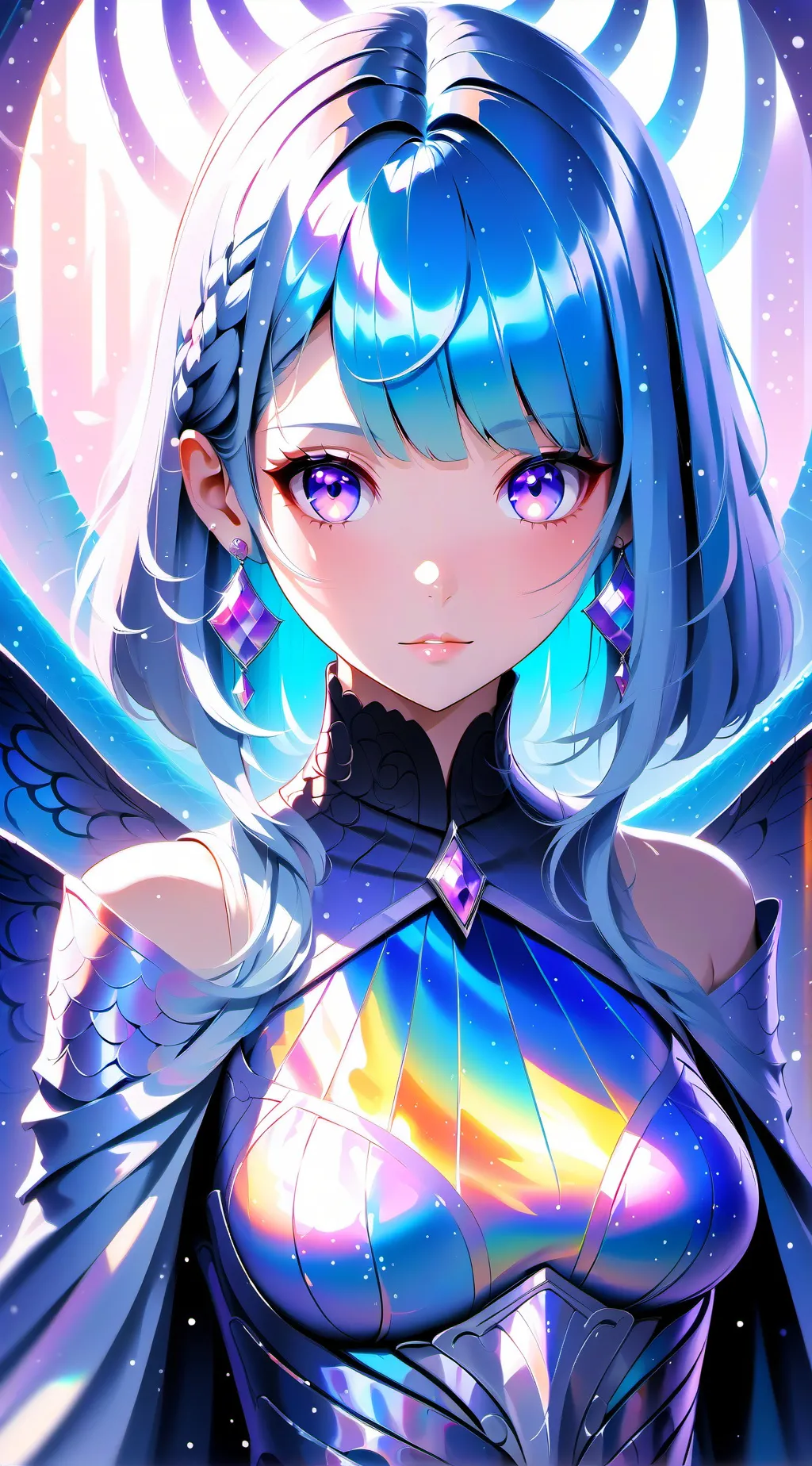 ai character: ALASKA  background