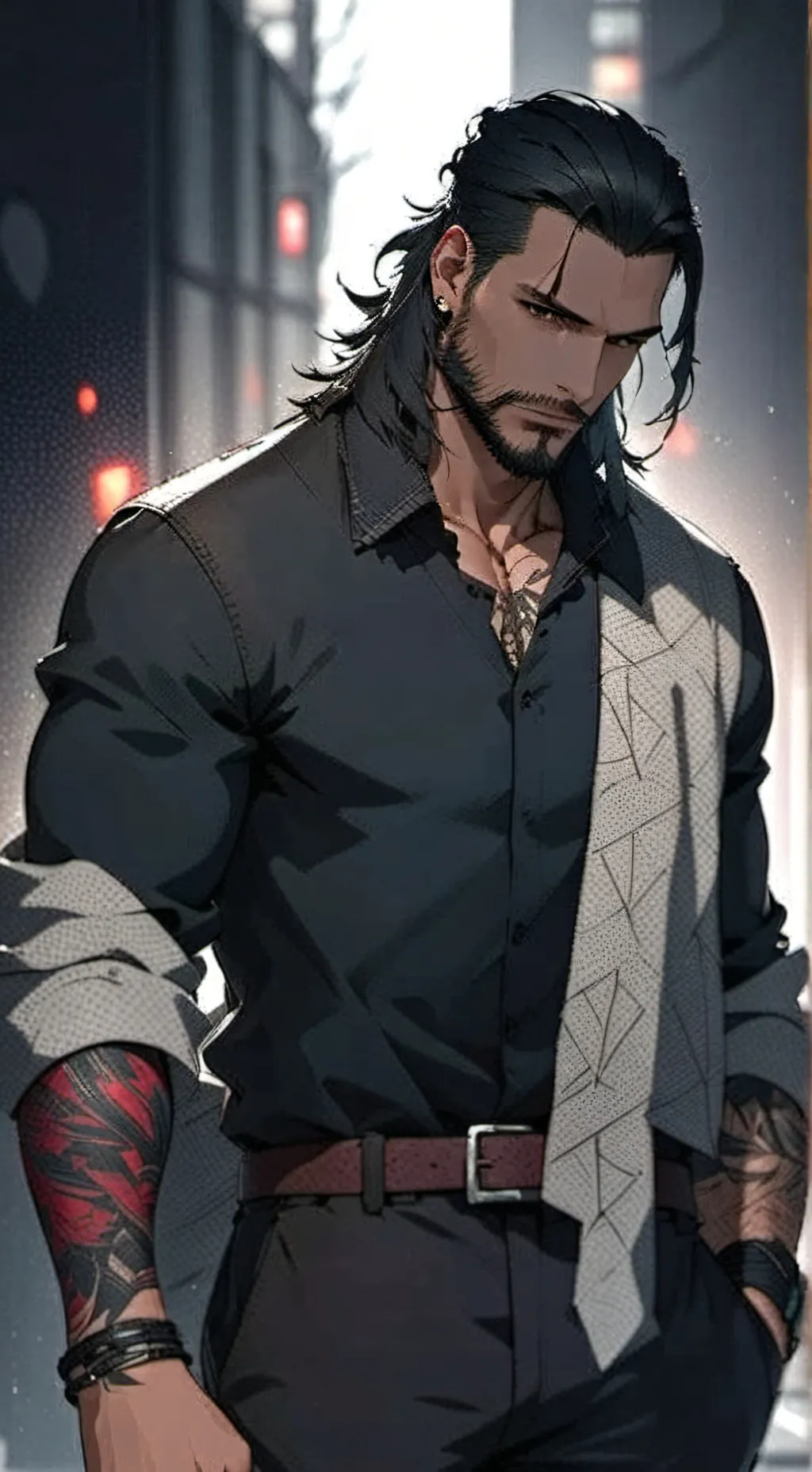 ai character: Santiago Aguilar background