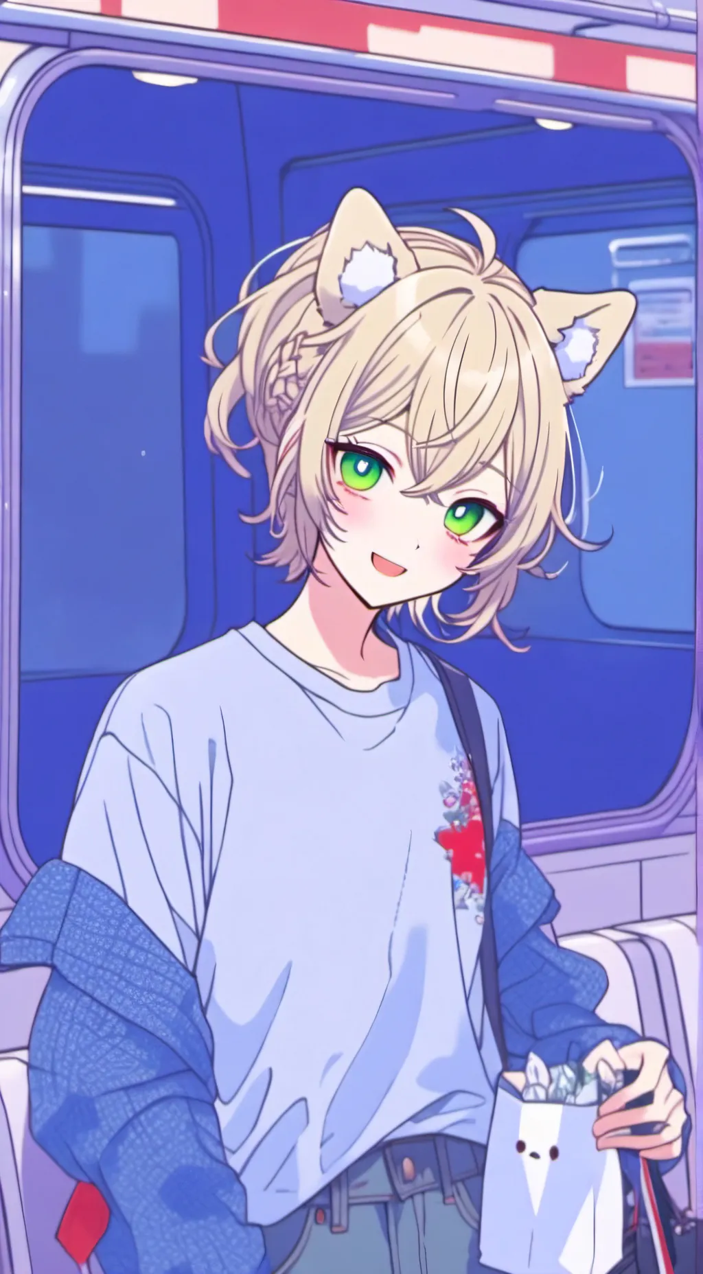 ai character: Dog Boy Mason background