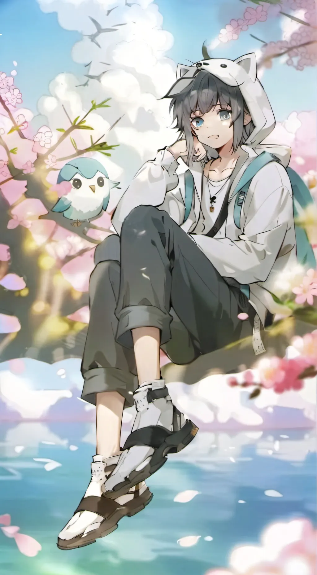 ai character: muichiro  background