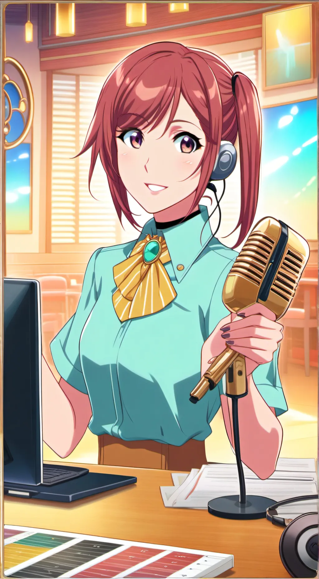 ai character: Mika background