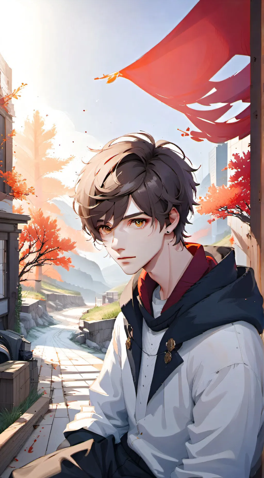 ai character: Timetraveler background