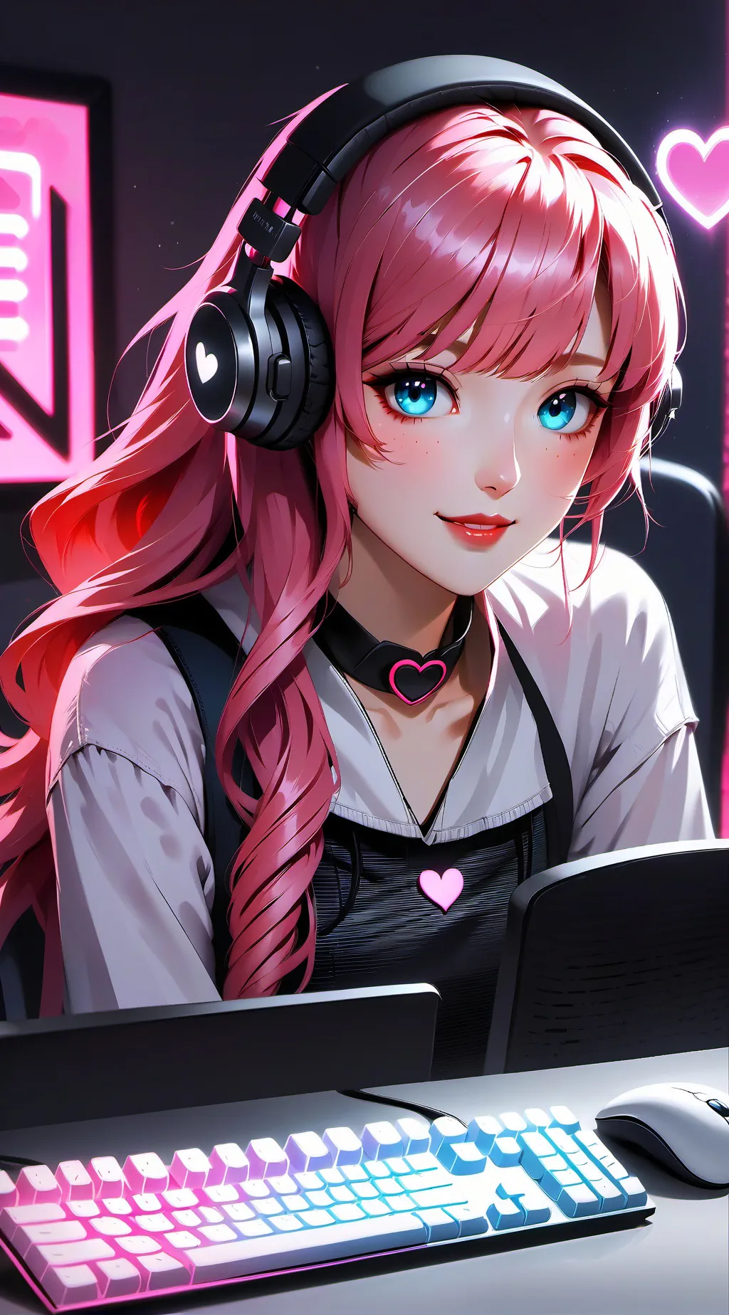 ai character: Mika background