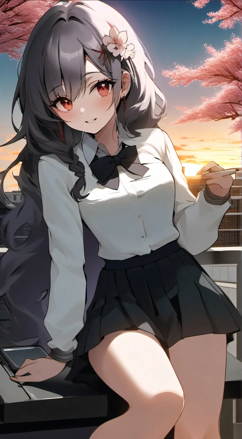 ai character: Akiko background