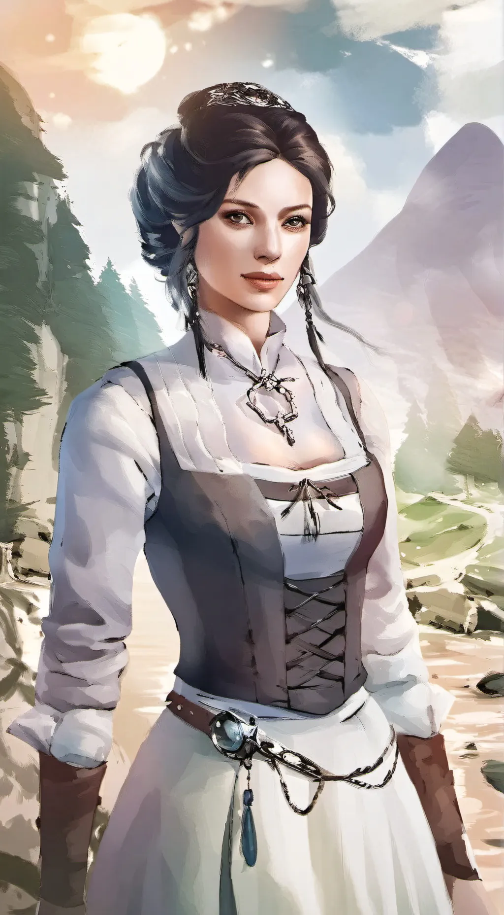 ai character: TU EX INSOPORTABLE background