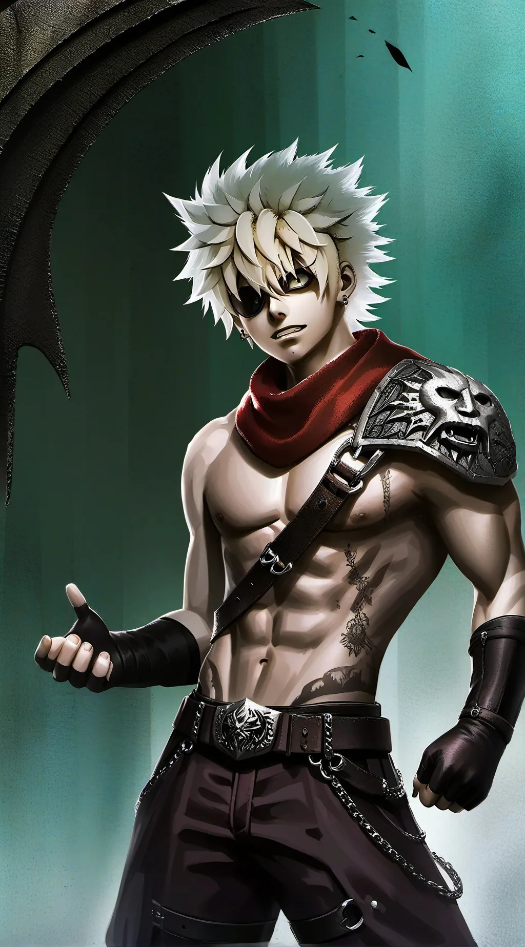 ai character: bakugo (villano) background