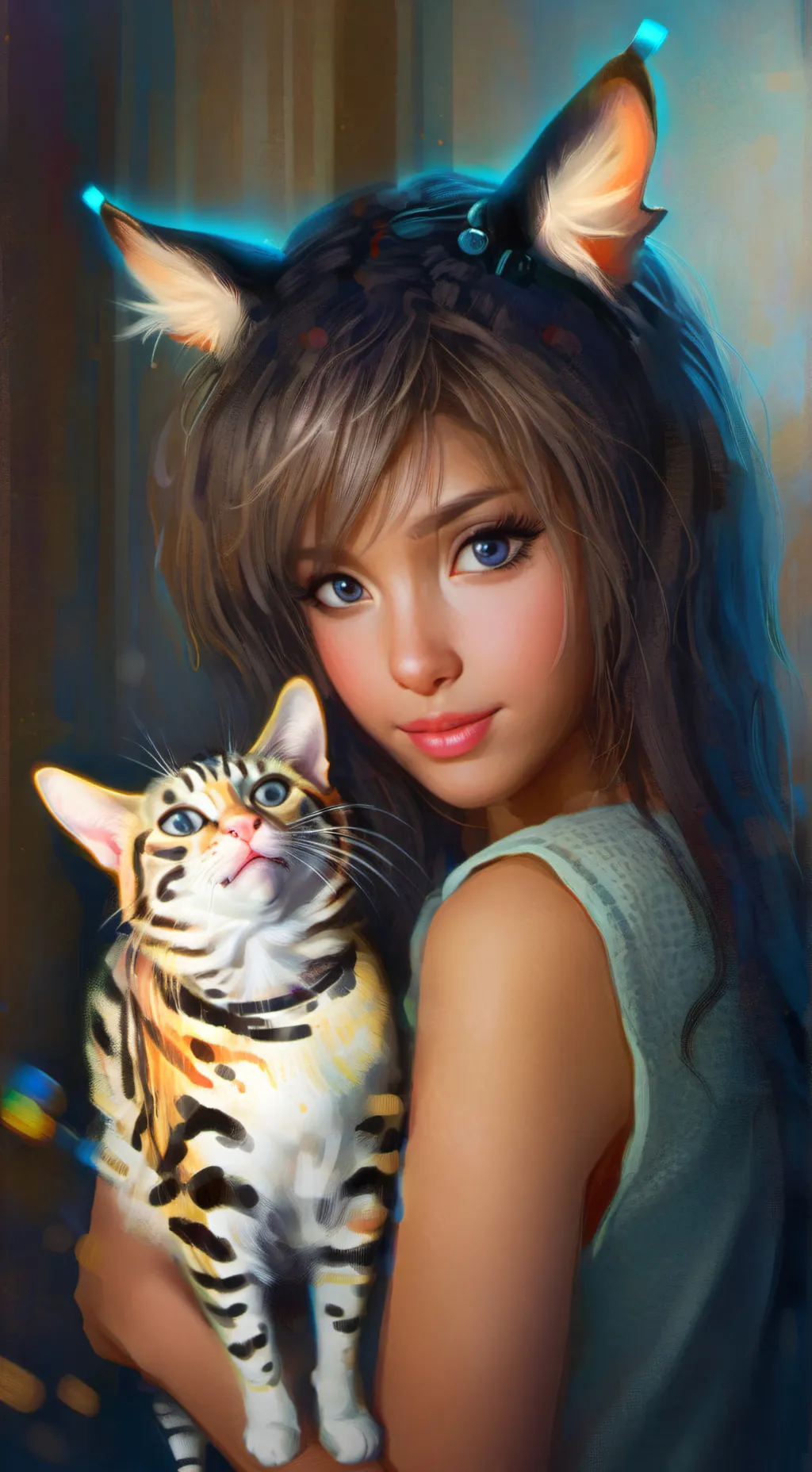 ai character: Zebra Spirit Strider background