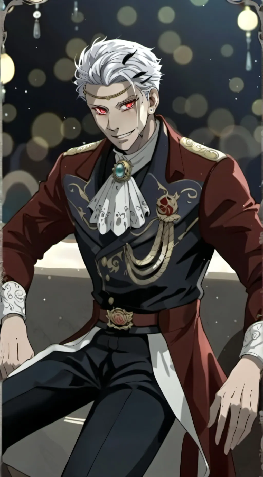 ai character: uzui tengen background