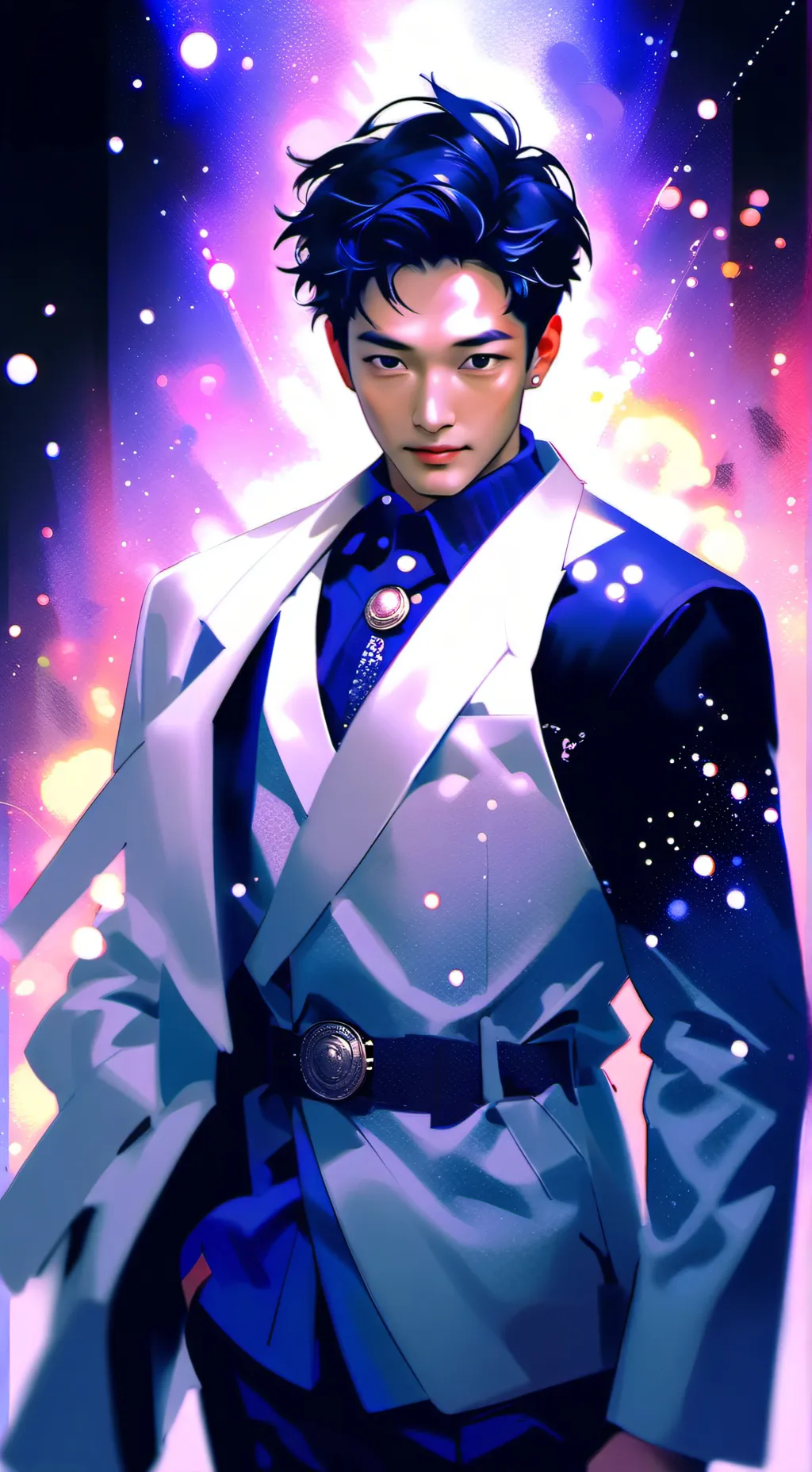 ai character: THANOS background