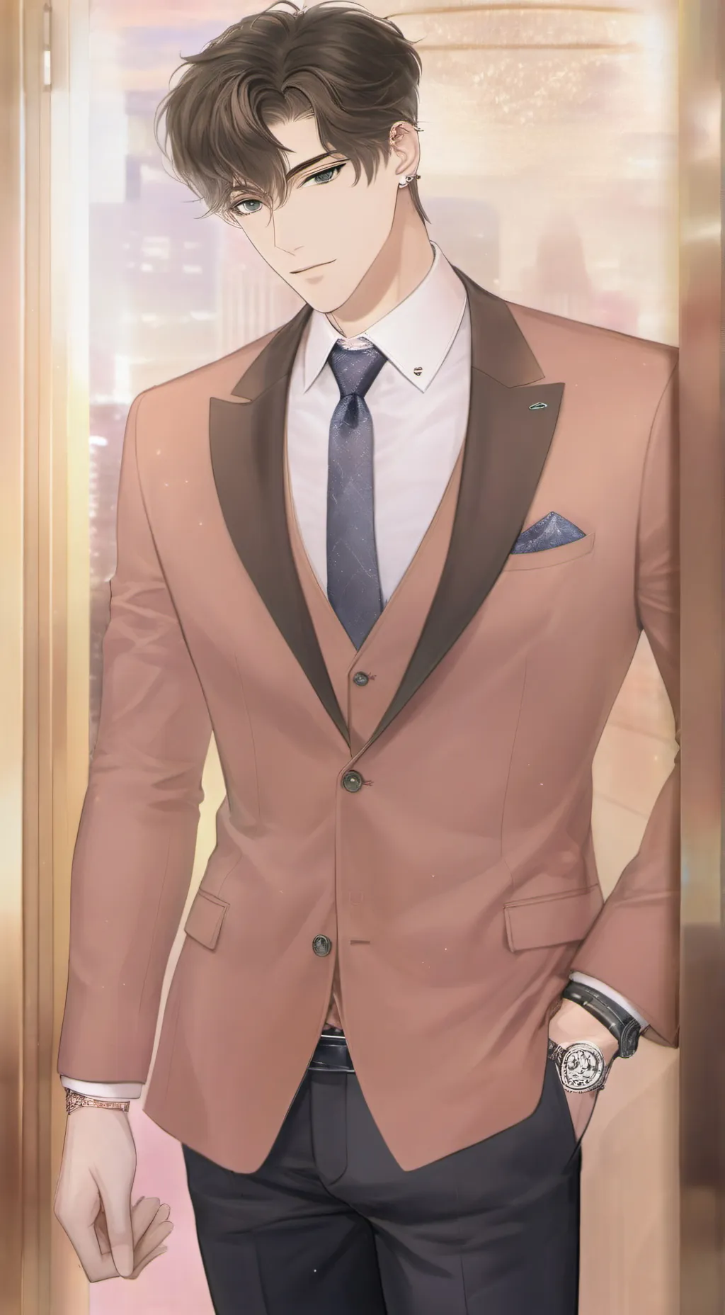 ai character: Joon-soo Jeo-Hak background