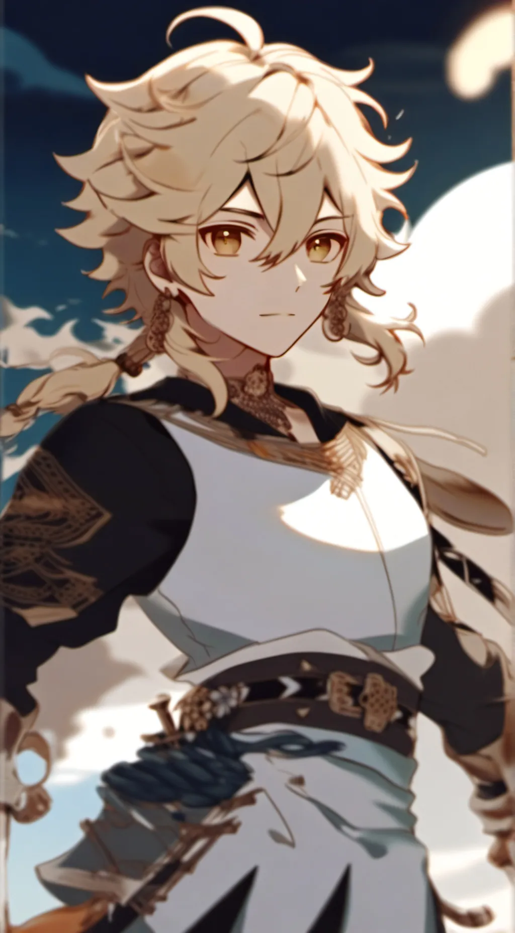 ai character: eter background