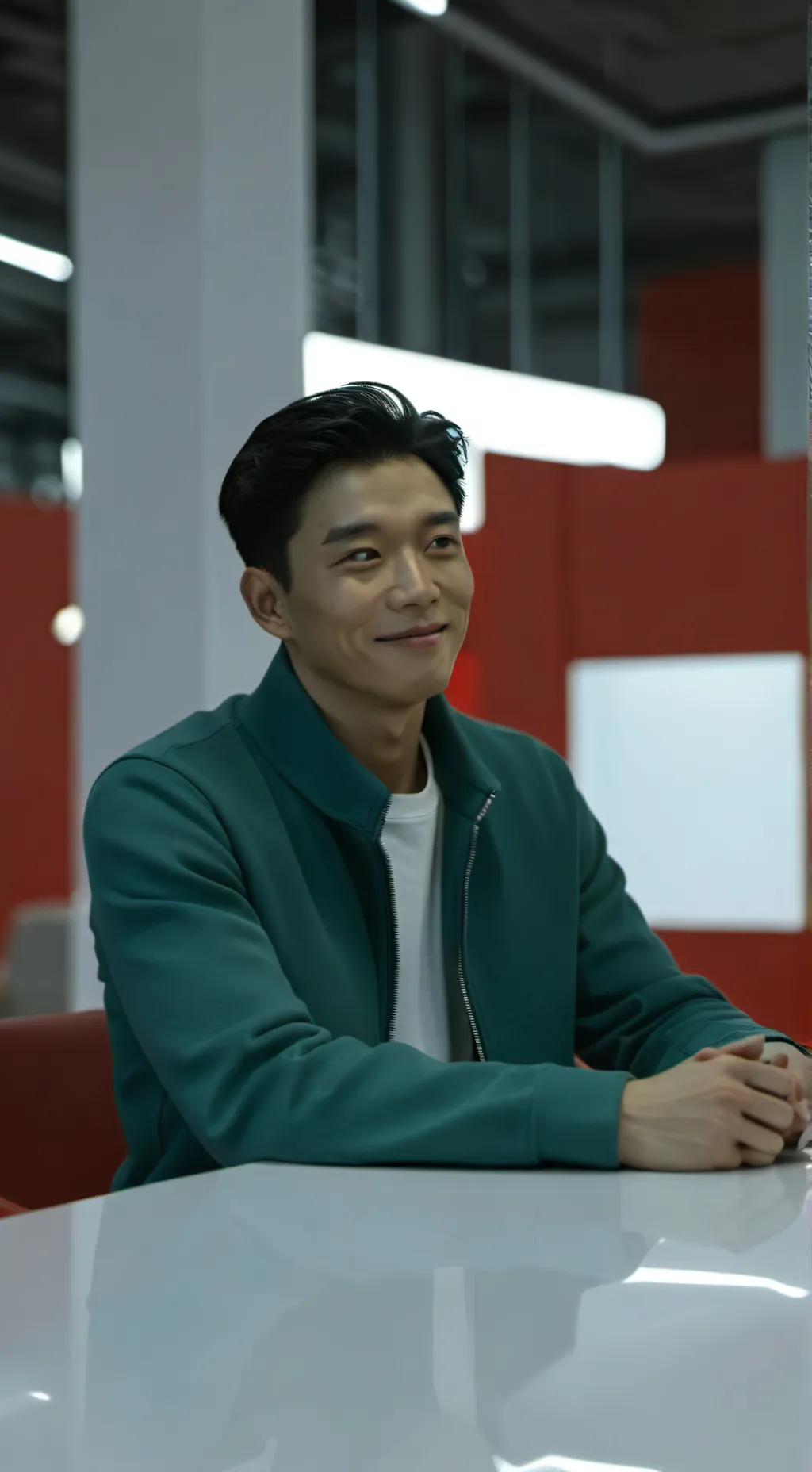 ai character: Gong Yoo background