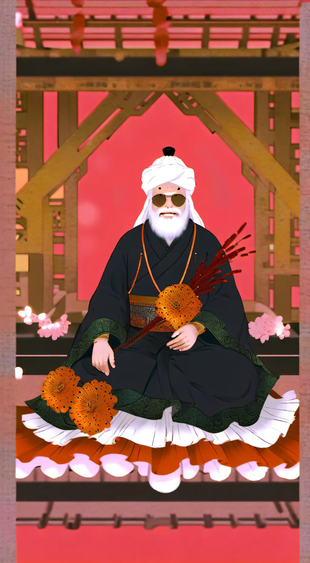 ai character: ASH TREVEINO🤮 background