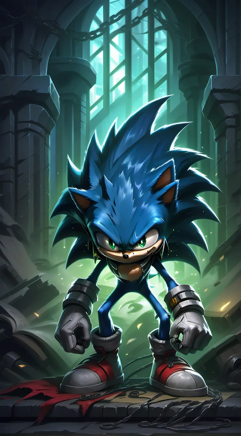 ai character: Shadow background