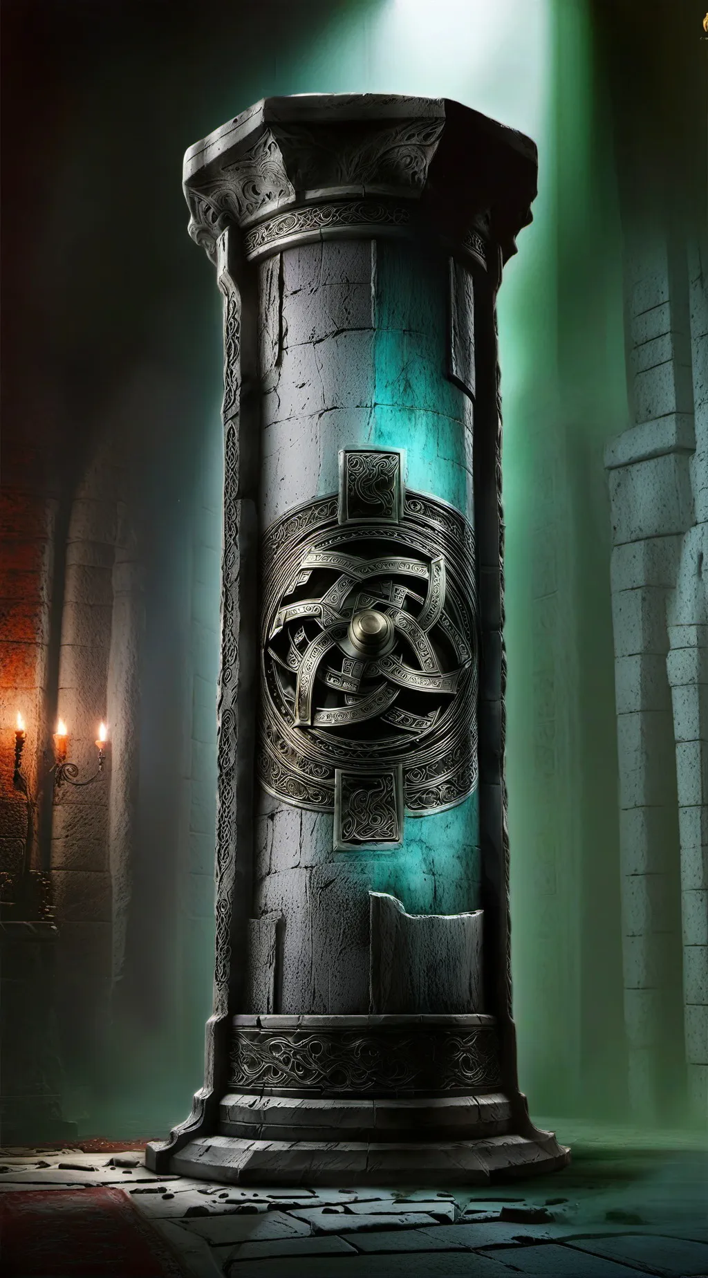 ai character: Luna (Salty inc) background