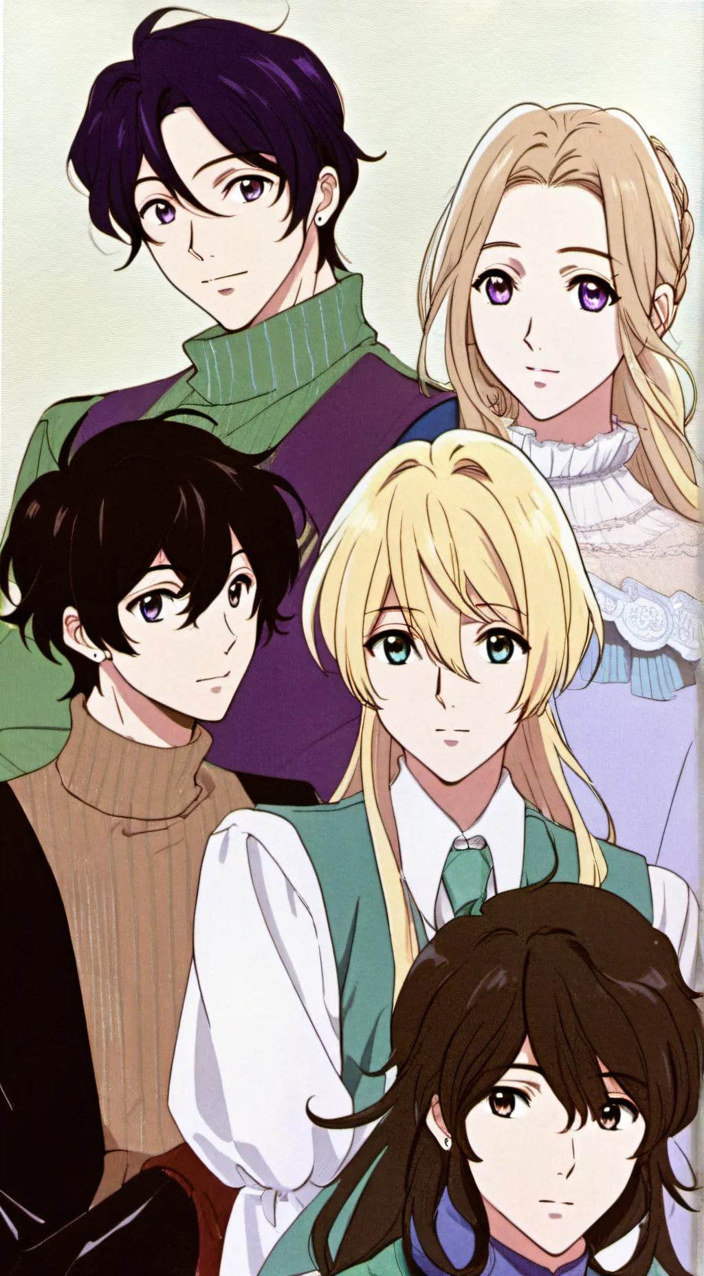 ai character: 4 bsfs  background